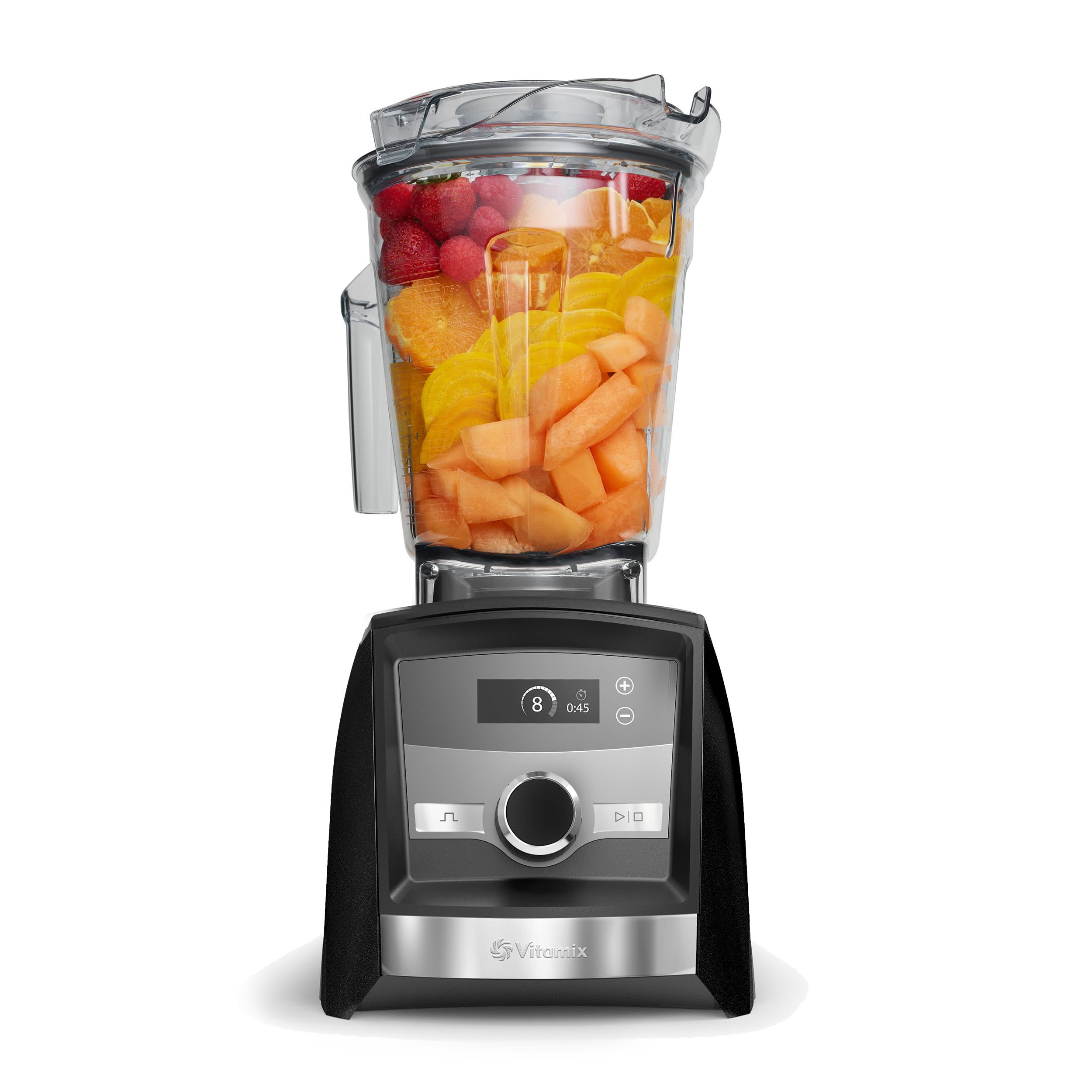 Vitamix A3300 Ascent Series Smart Blender, ProfessionalGrade, 64 oz. LowProfile Container, Black