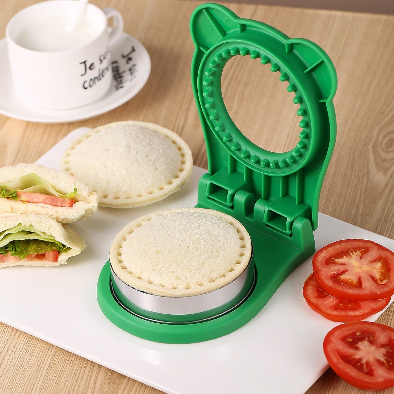 Joymercado Sandwich Cutter And Sealer, Sandwich Cutter For Kids, Bread Sandwich Decruster, Uncrustables Sandwich Maker, Diy Cook