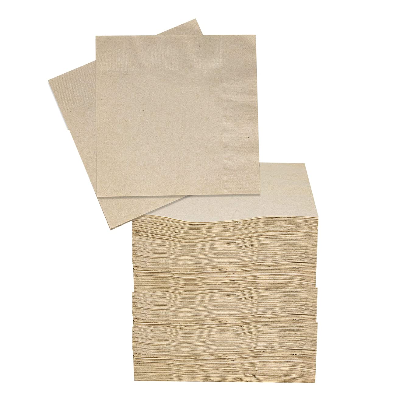 200 Eco Friendly Recycled Bar Biodegradable Napkins 5X5In Beverage Compostable