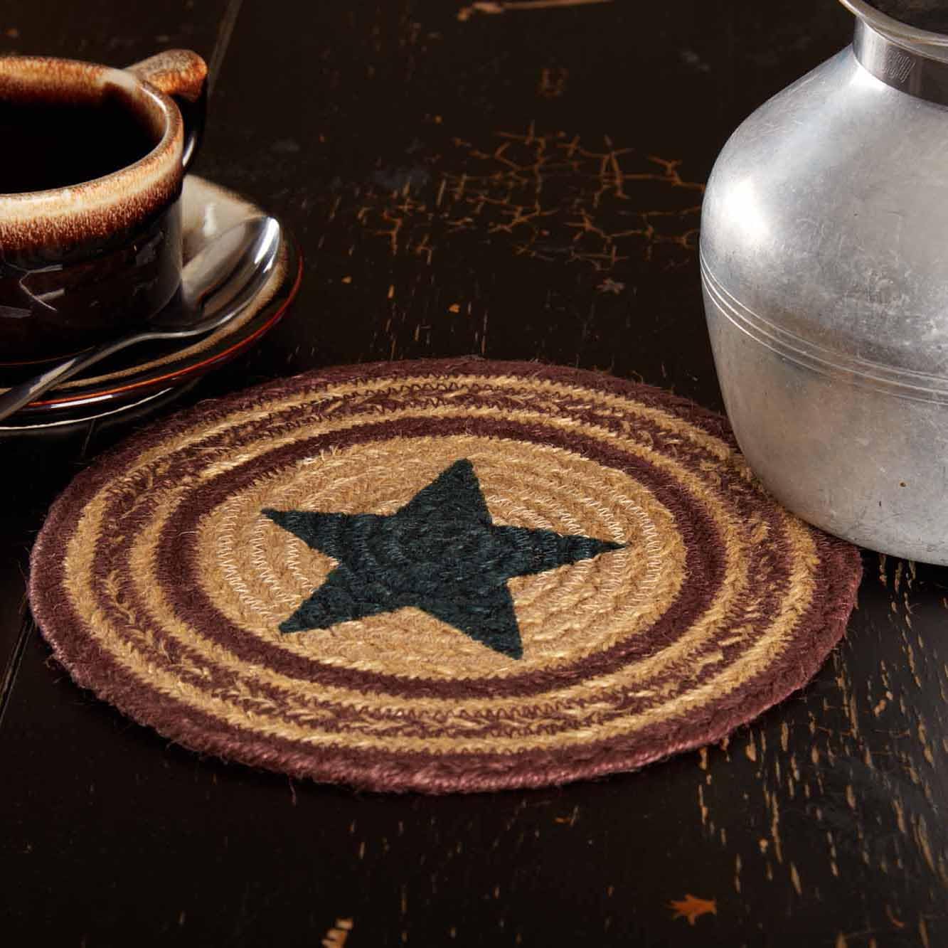 Vhc Brands Potomac Table Trivet, Burgundy, 8''