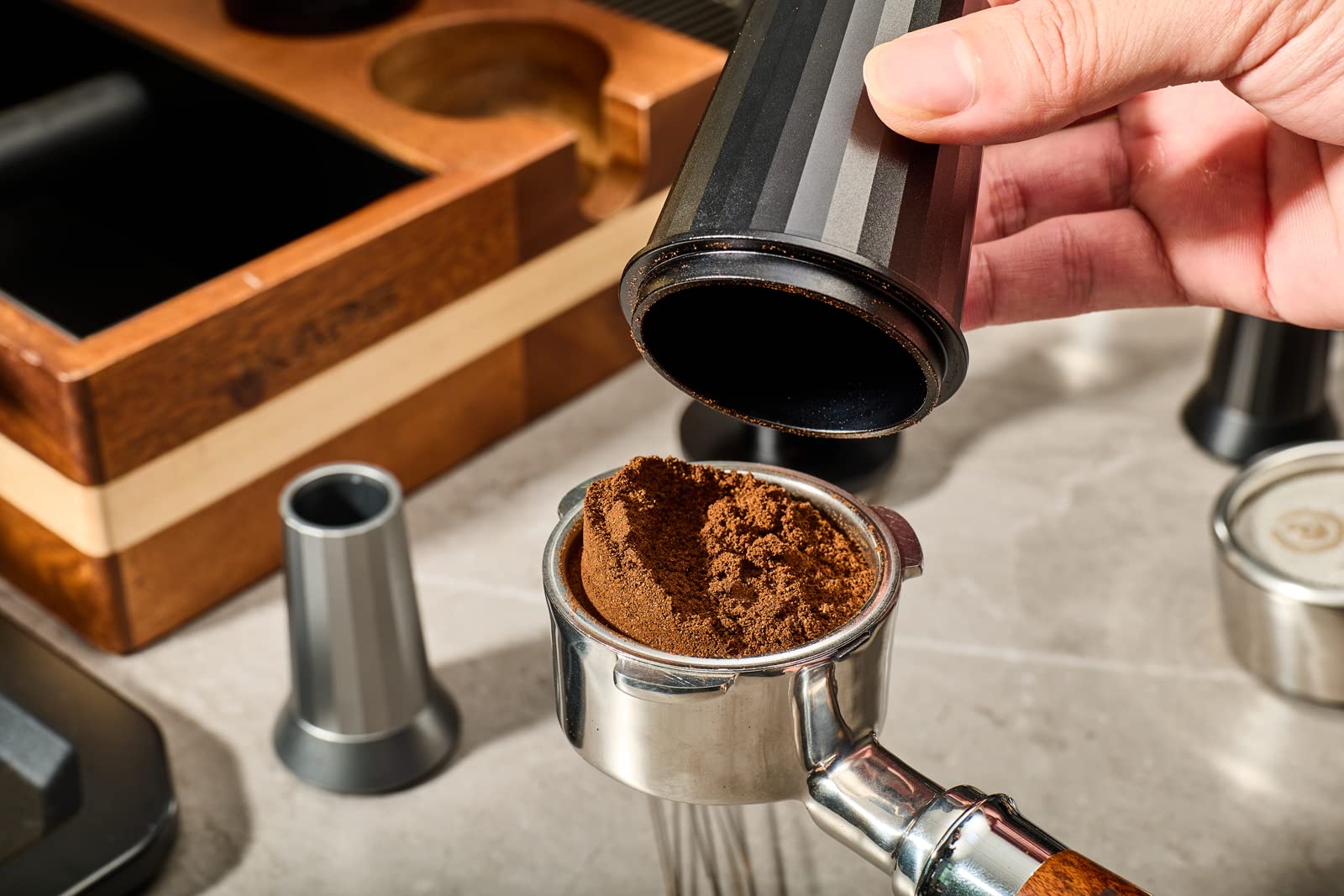 Ikape 51Mm Espresso Puck Screen, 1.7Mm 150?M Ultra Thin Coffee Reusable Professional Barista Espresso Screen For Bottomless Port