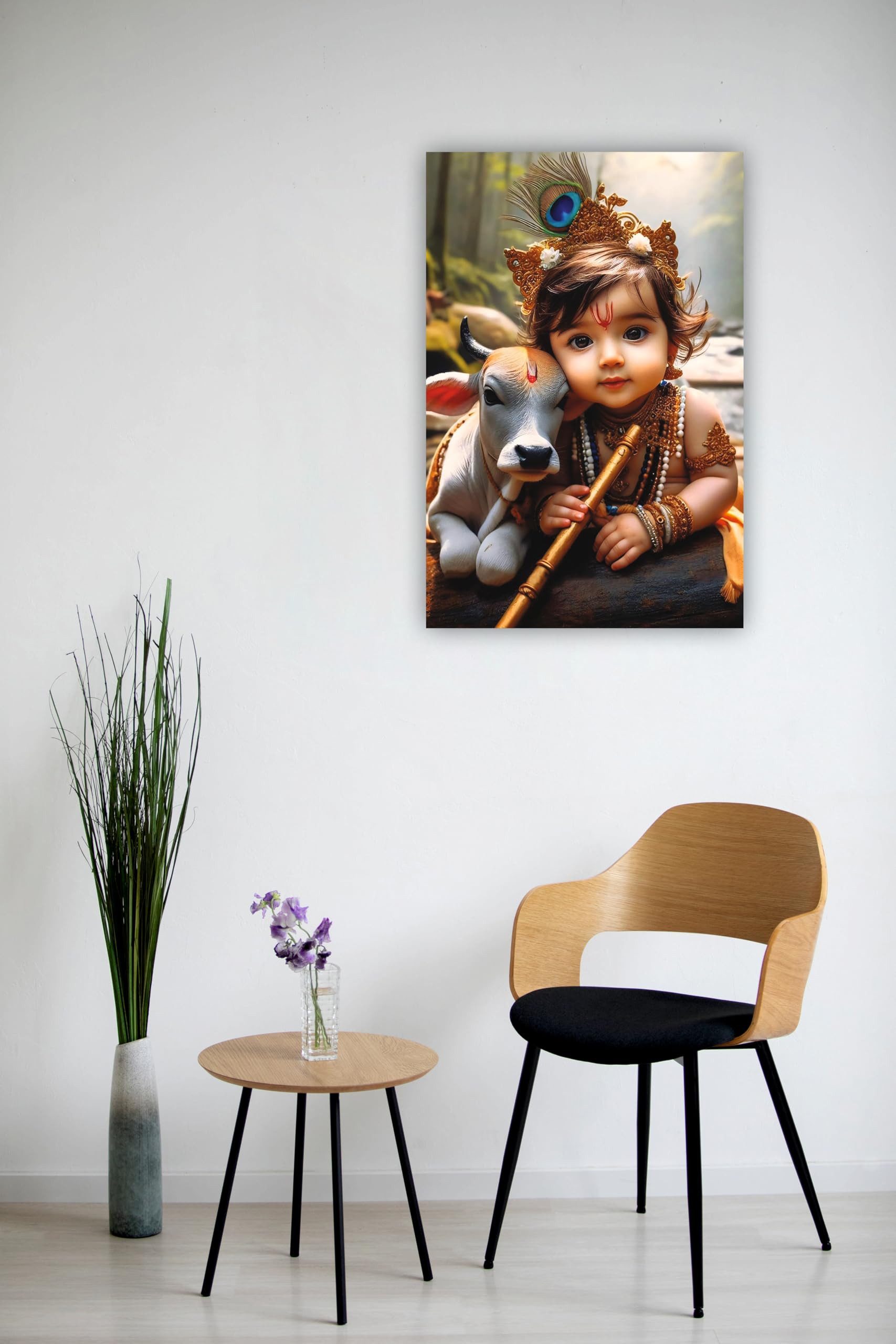 Graphic Word _Religious God Poster Size 12 X 18 Inch (Design 8)