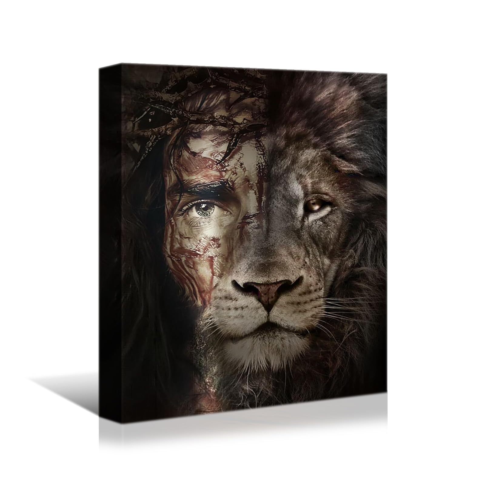 Yonica Jesus Pictures For Wall Lion And Jesus Picture Jesus And Lion Painting Pictures Of Jesus Christian Wall Art Jesus Paintin