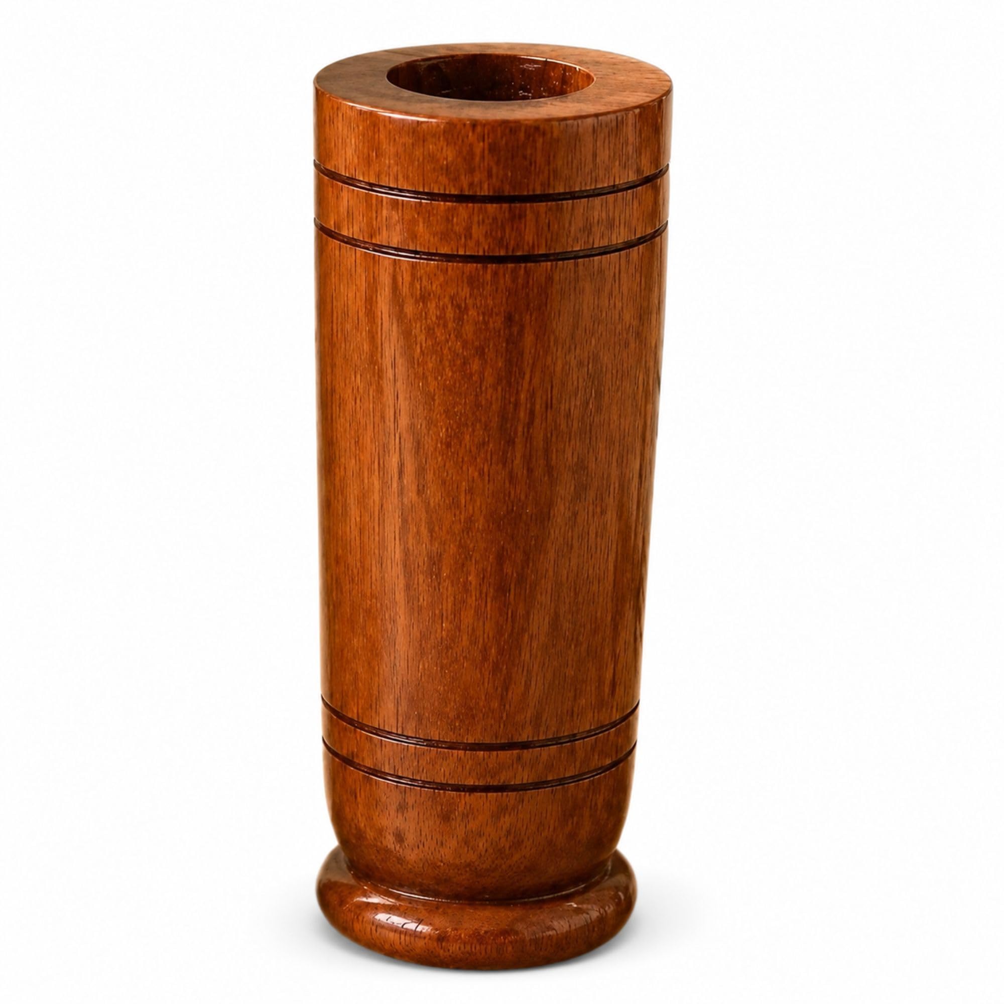TwoGrams Vijaysar Wood Tumbler, Traditional Ayurvedic Wooden Glass