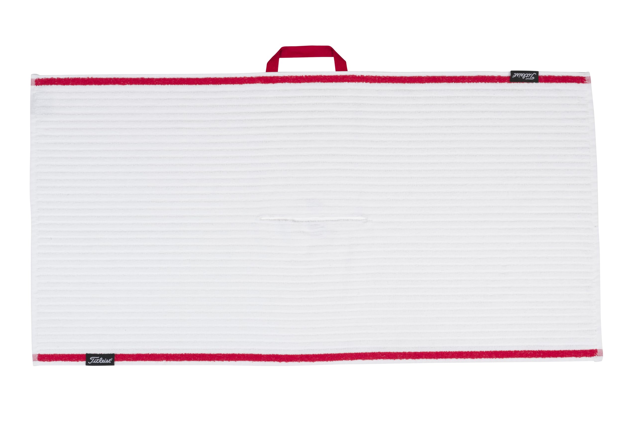 Titleist Tour Staff Golf Towel, White, 20 X 40-Inch