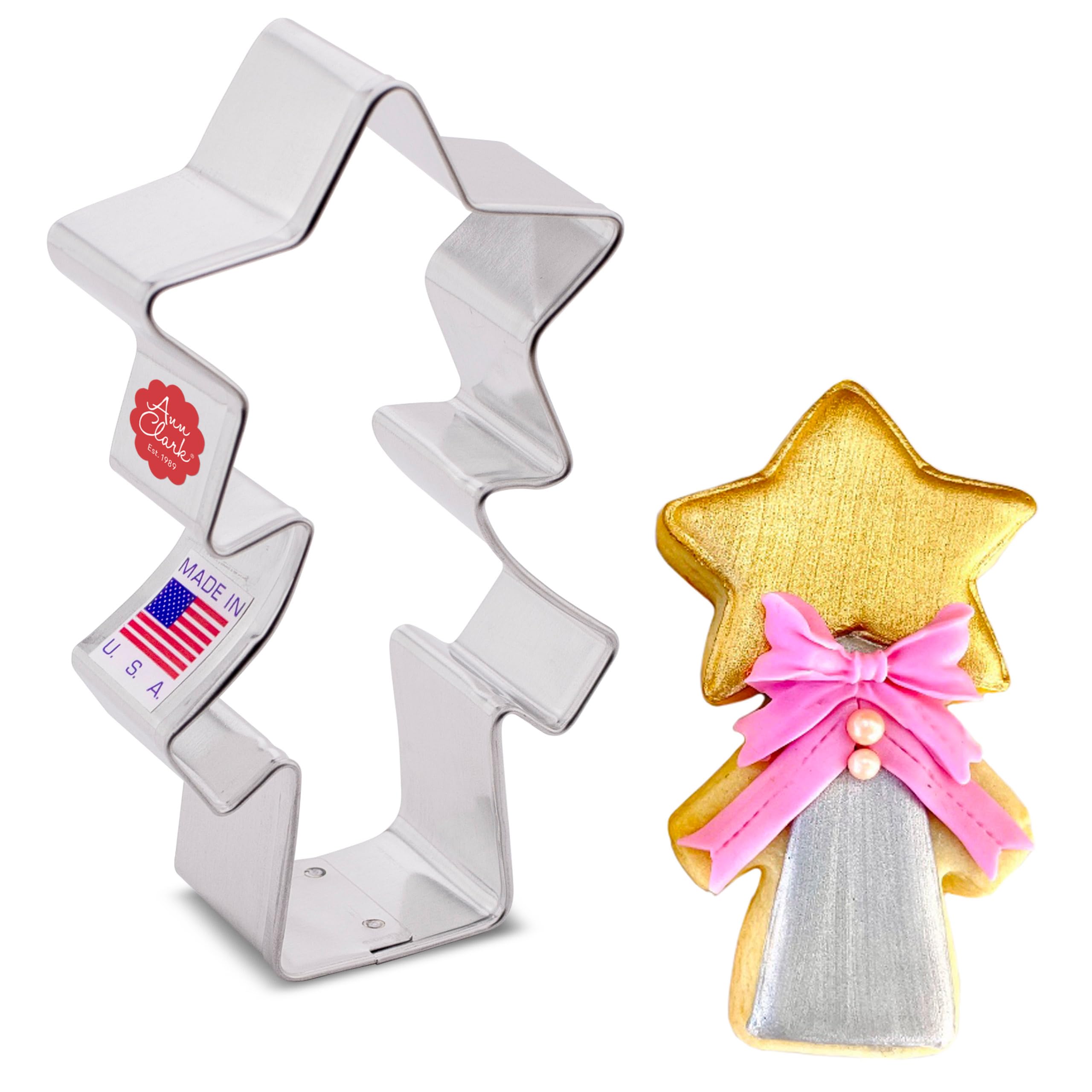 Magical Wand Cookie Cutter, 4'' Made In Usa By Ann Clark