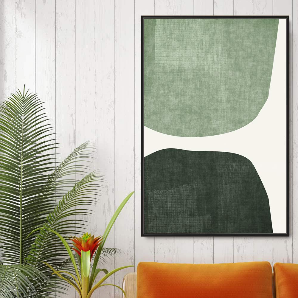 Idea4Wall Framed Canvas Print Wall Art Multicolor Scientific Circle Diagram Geometric Shapes Illustrations Modern Art Chic Color
