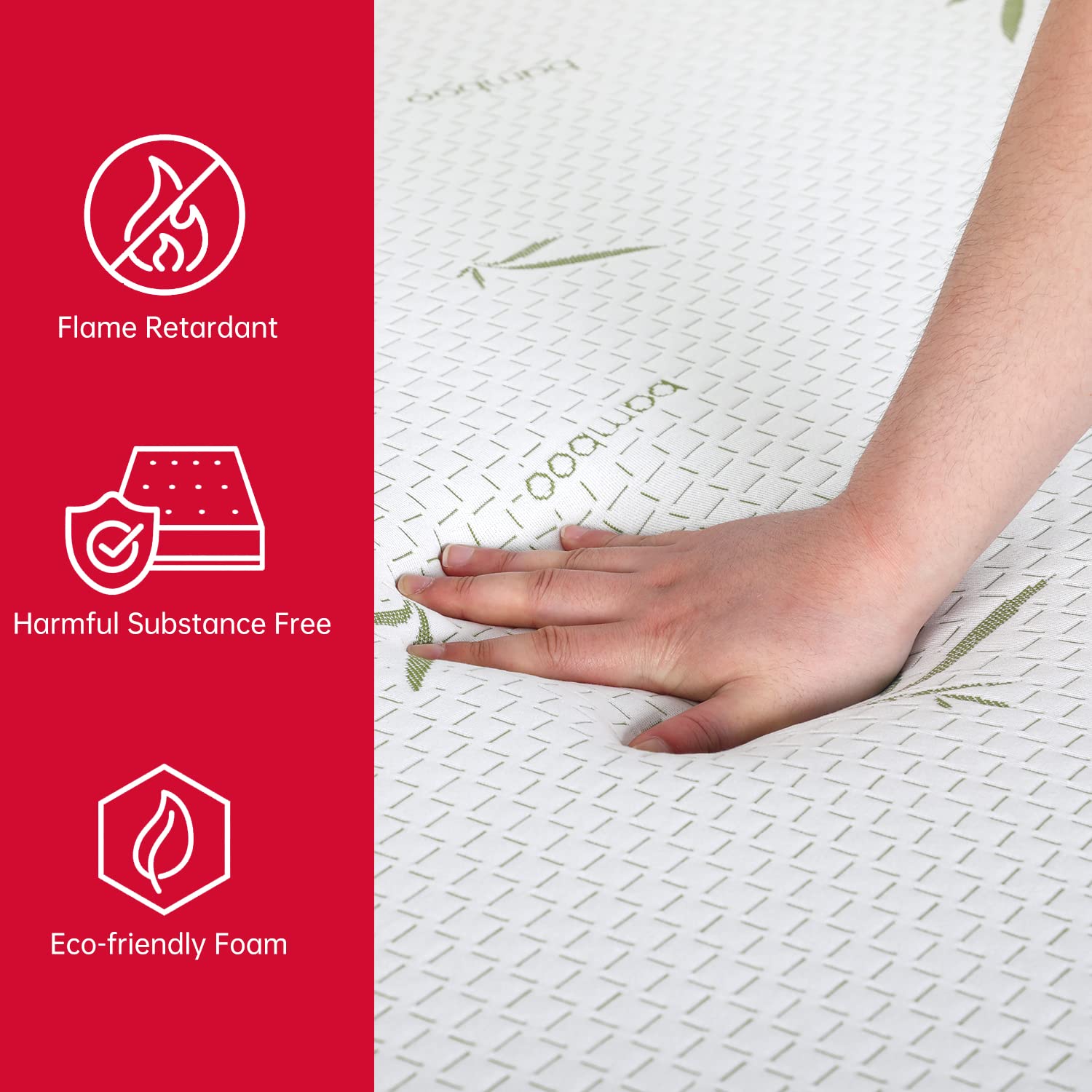 BestMassage Full Mattress  8 inch Gel Memory Foam Mattress Queen Size for Cool Sleep & Pressure Relief  Medium Firm Mattresses CertiPUR-US Certified/Bed-in-a-Box/Pressure Relieving