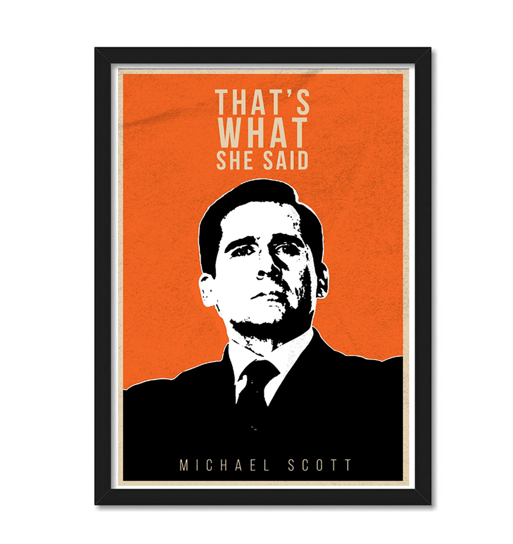 Good Hope - ThatS What She Said Framed Poster For Room And Office (Multicolor, 10 Inch X 13 Inch)