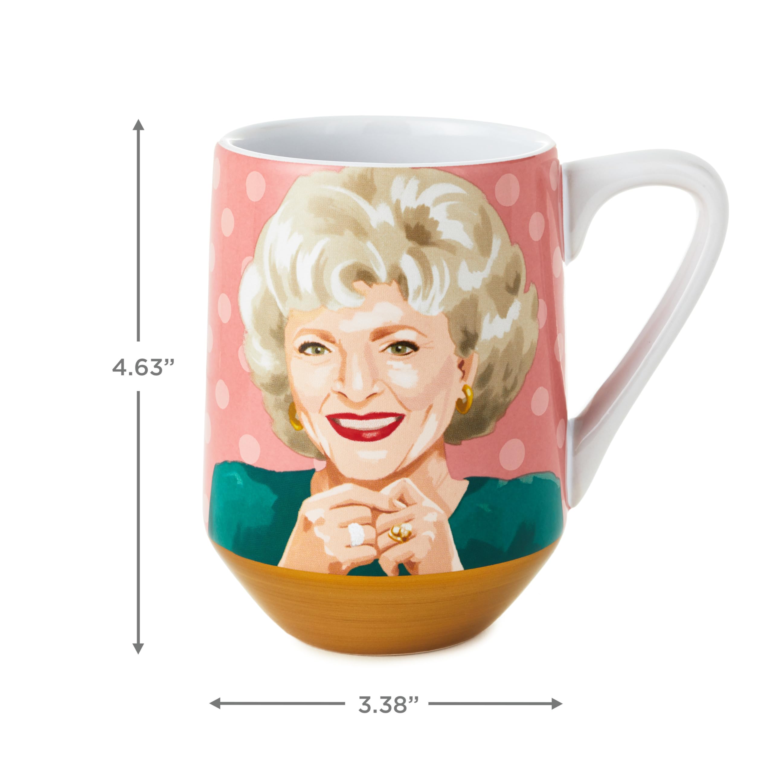 Hallmark The Golden Girls Mug, 15 oz. (Rose) Gift for Friend, Mom, Sister