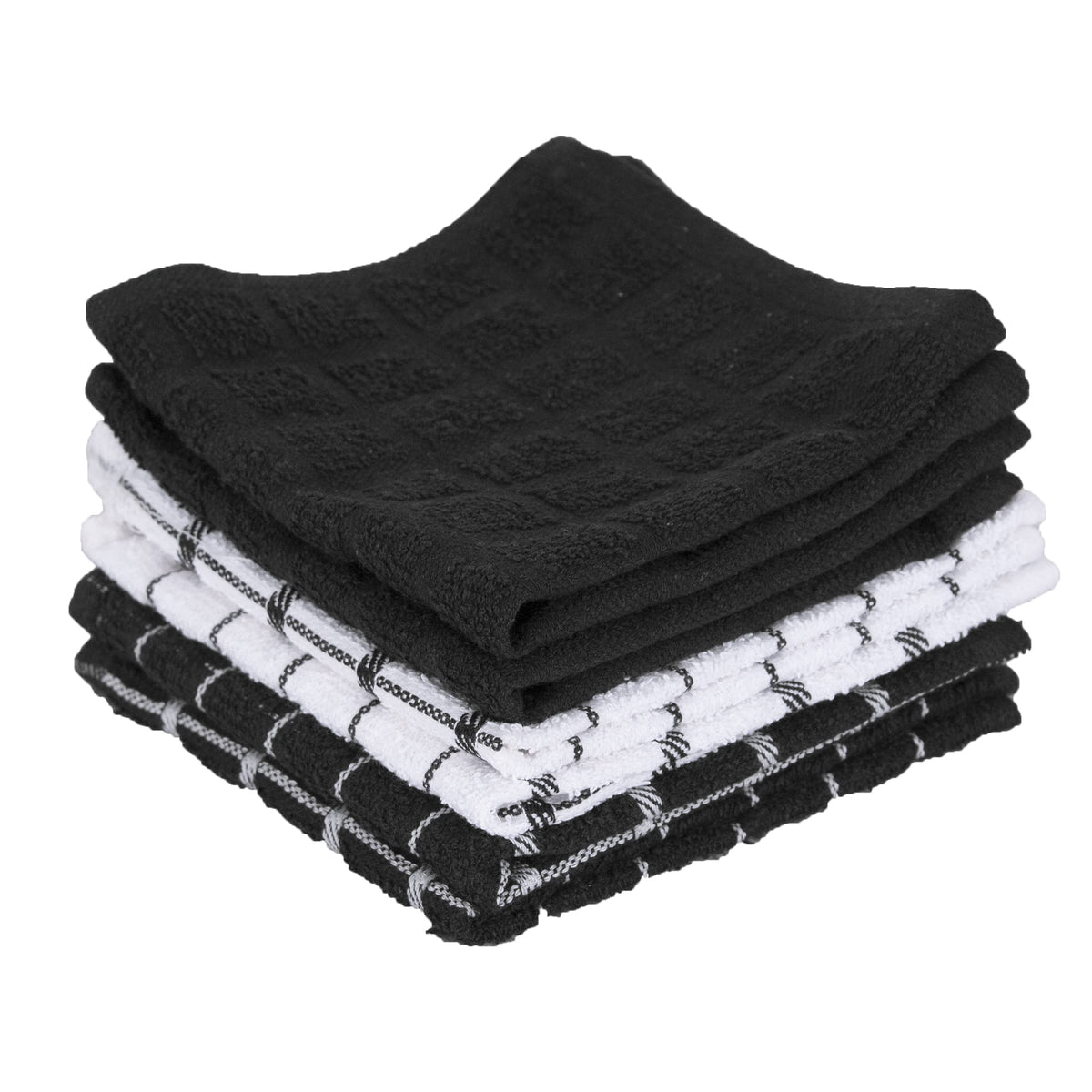 Ritz Premium Dish Cloths Highly Absorbent, Super Soft, Long-Lasting, 100% Cotton Terry Dish Towels, Drying Kitchen Cleaning Clot