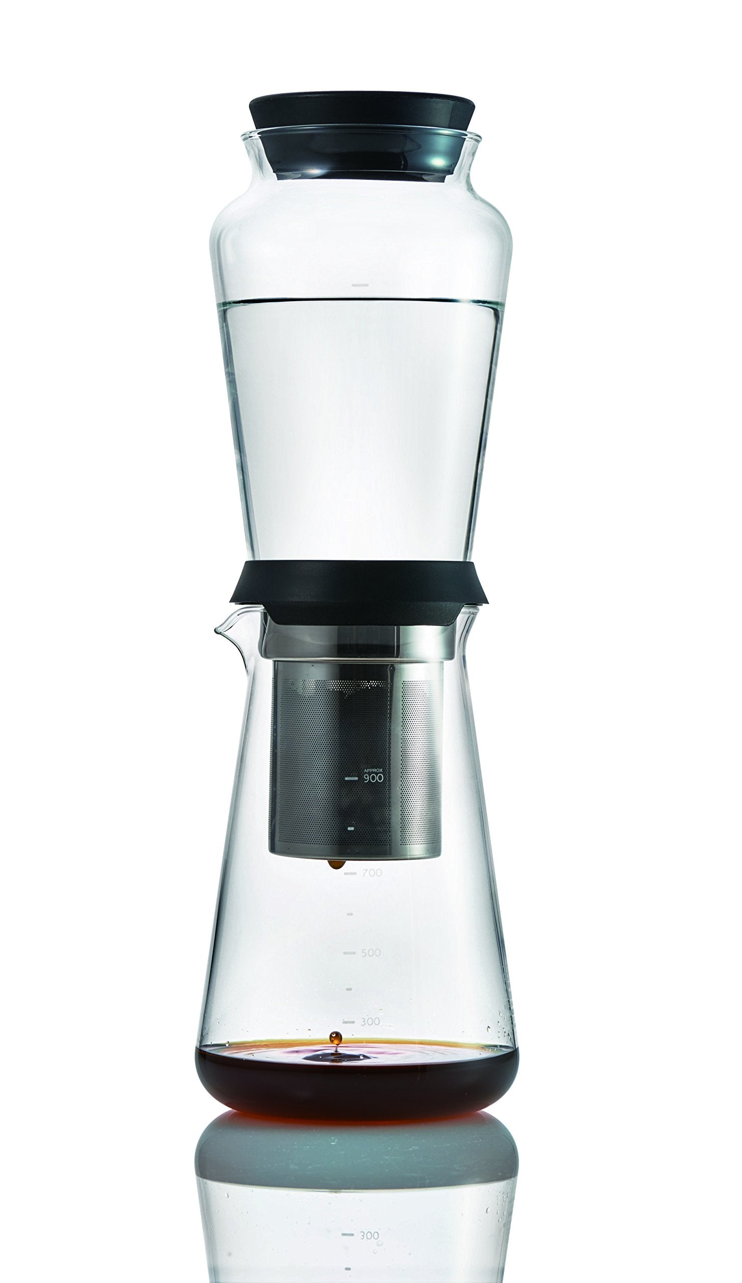 Hario Sbs-5B Slow Drip Brewer Shizuku (600Ml), One Size, Black