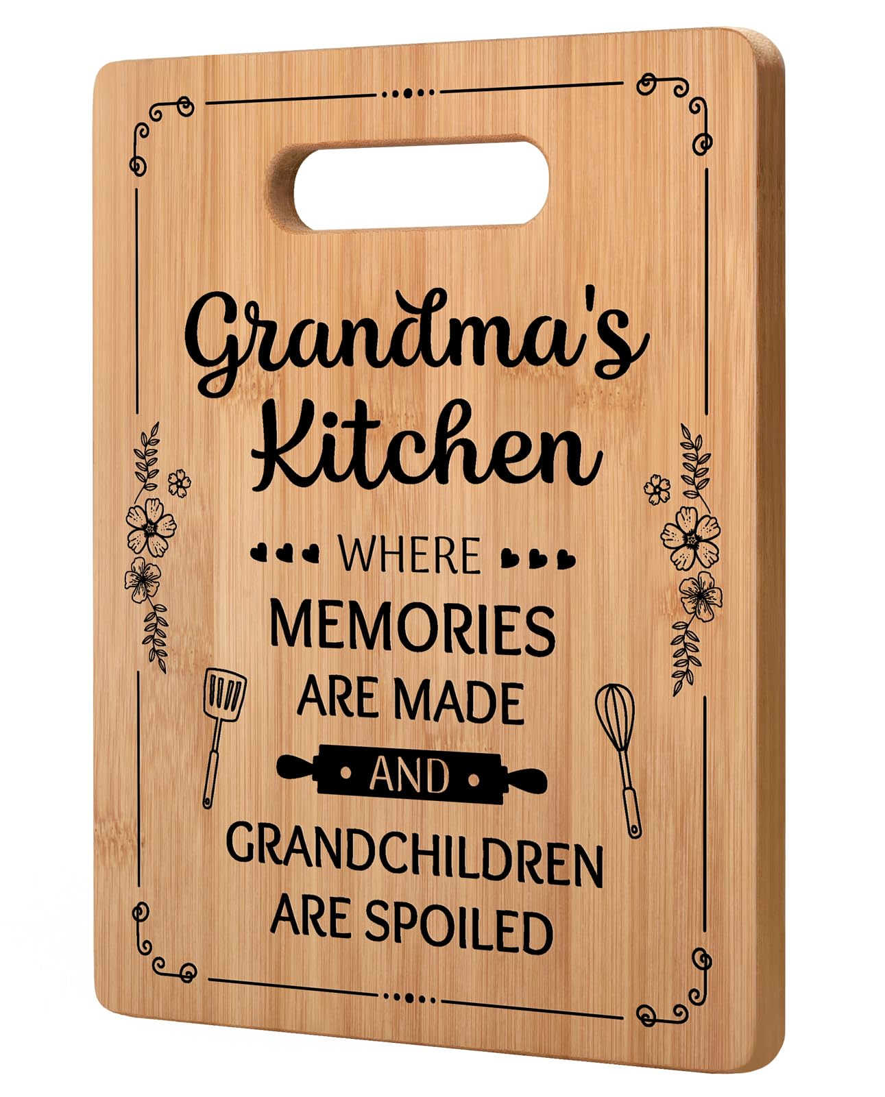 Grandma Gifts, Grandma Birthday Gifts, Unique Grandma s Cutting Board, Best Christmas Birthday Mothers Day Gifts for Grandmother