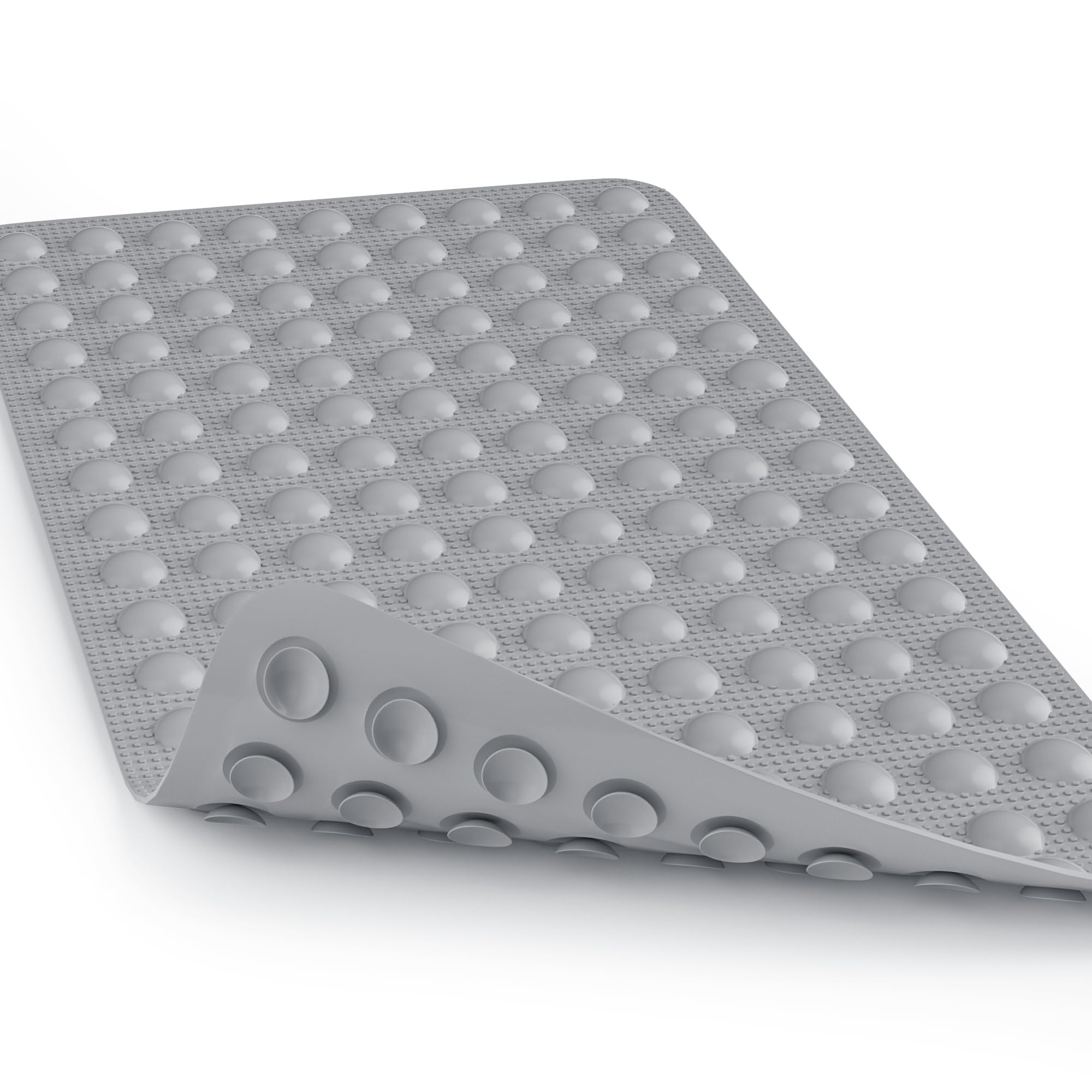 JOYCANO Rubber Bathtub Mat Non Slip, Baby Bath Mat for Tub, Shower Mat Non Slip PVC-Free, Strong Suction and Textured Surface, N
