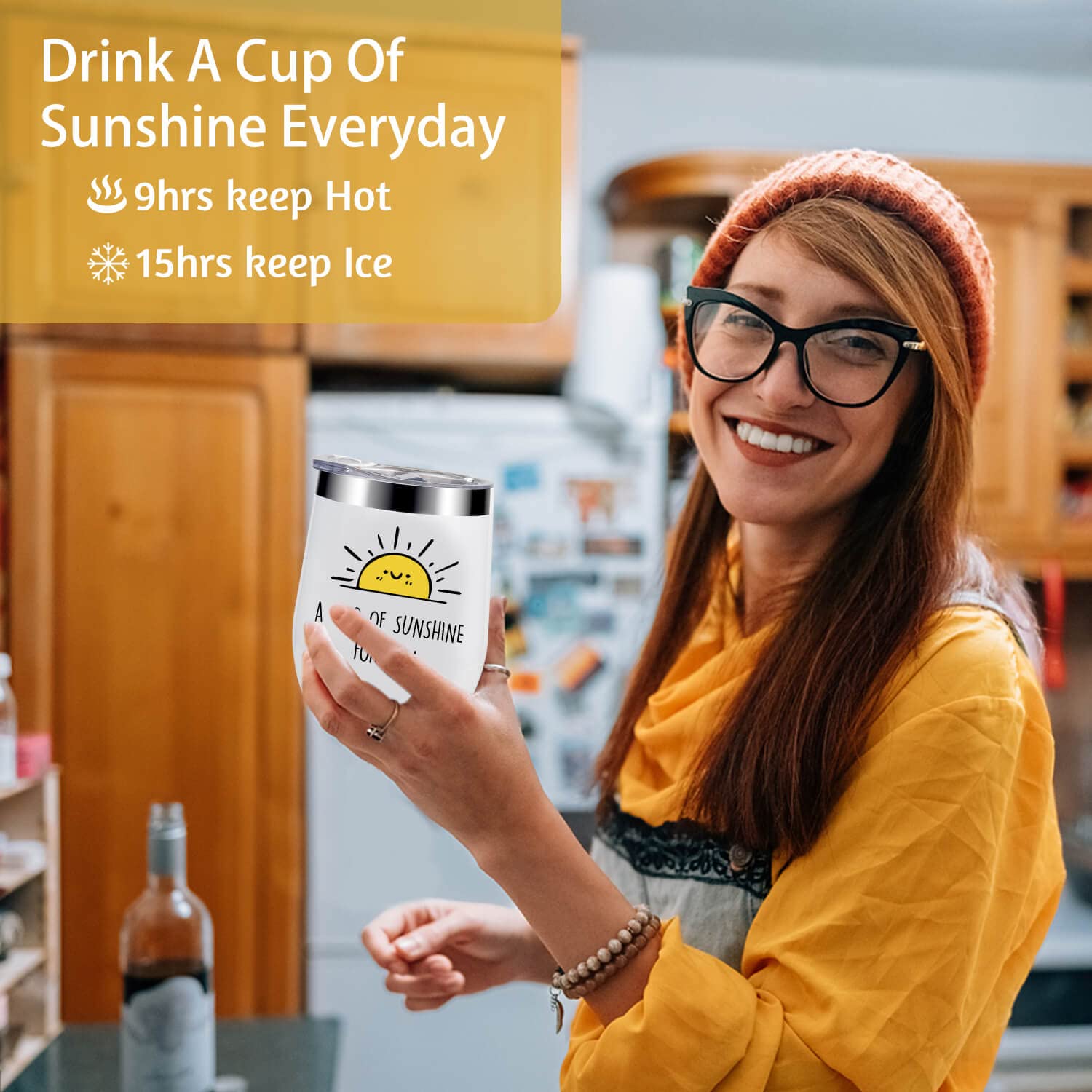 Sunshine Gifts, 10 Pcs Sunflower Gifts For Women, Get Well Soon Gifts For Women, Care Package For Women,Self Care Gifts For Wome