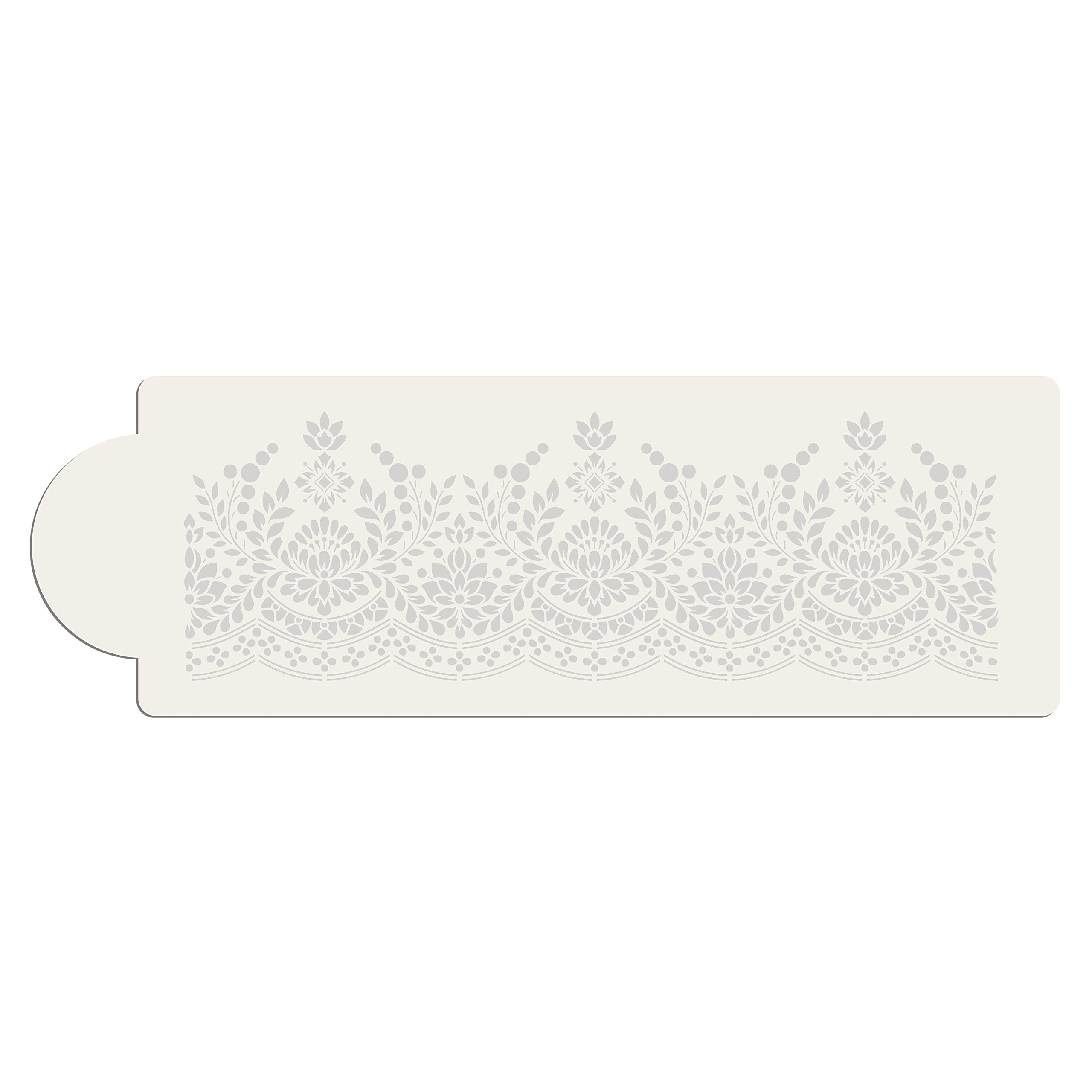 Antique Lace Cake Side Stencil Sku# C1075 By Designer Stencils