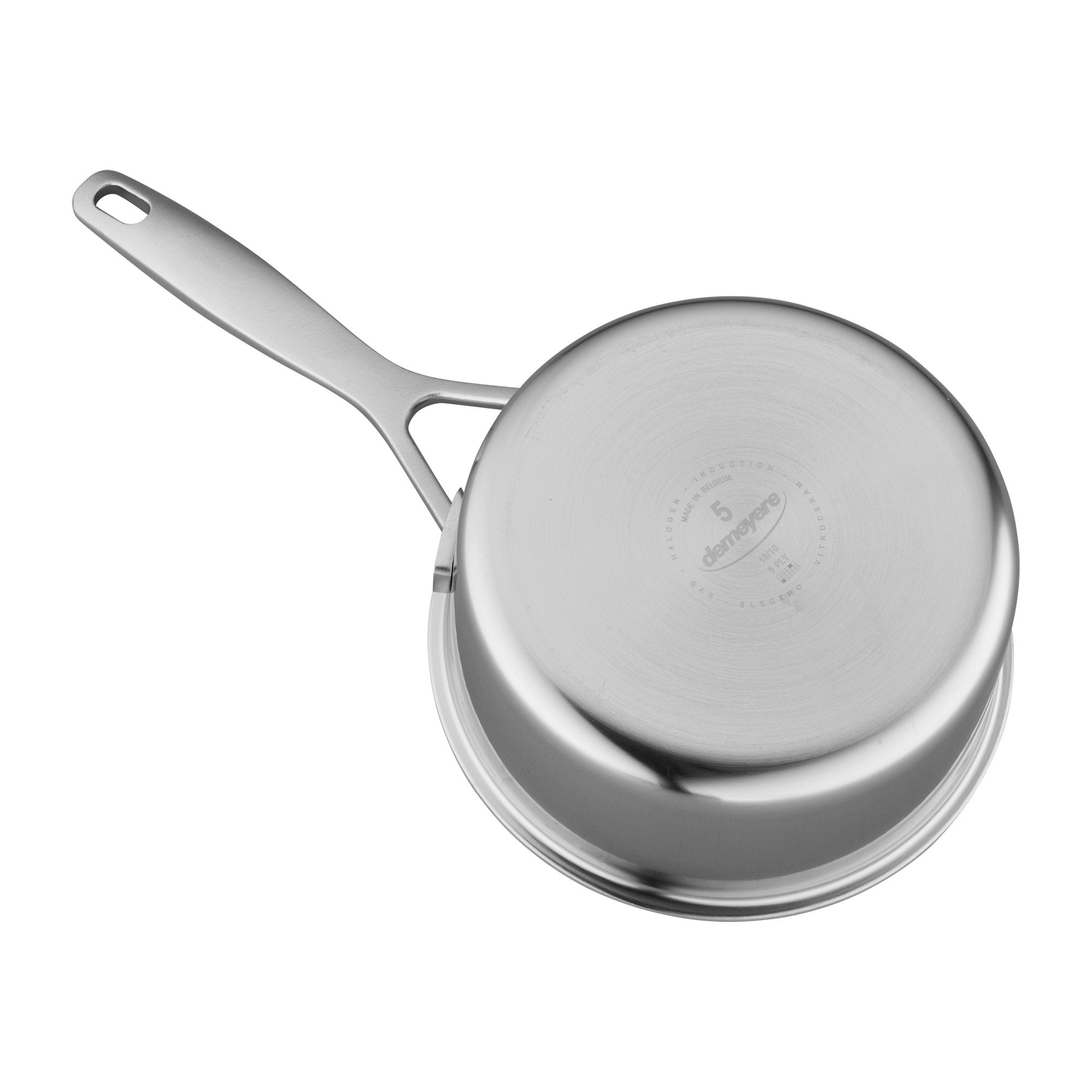 Demeyere 1.5-qt Stainless Steel Saucepan - 5-Ply Construction, Model 48416-48516
