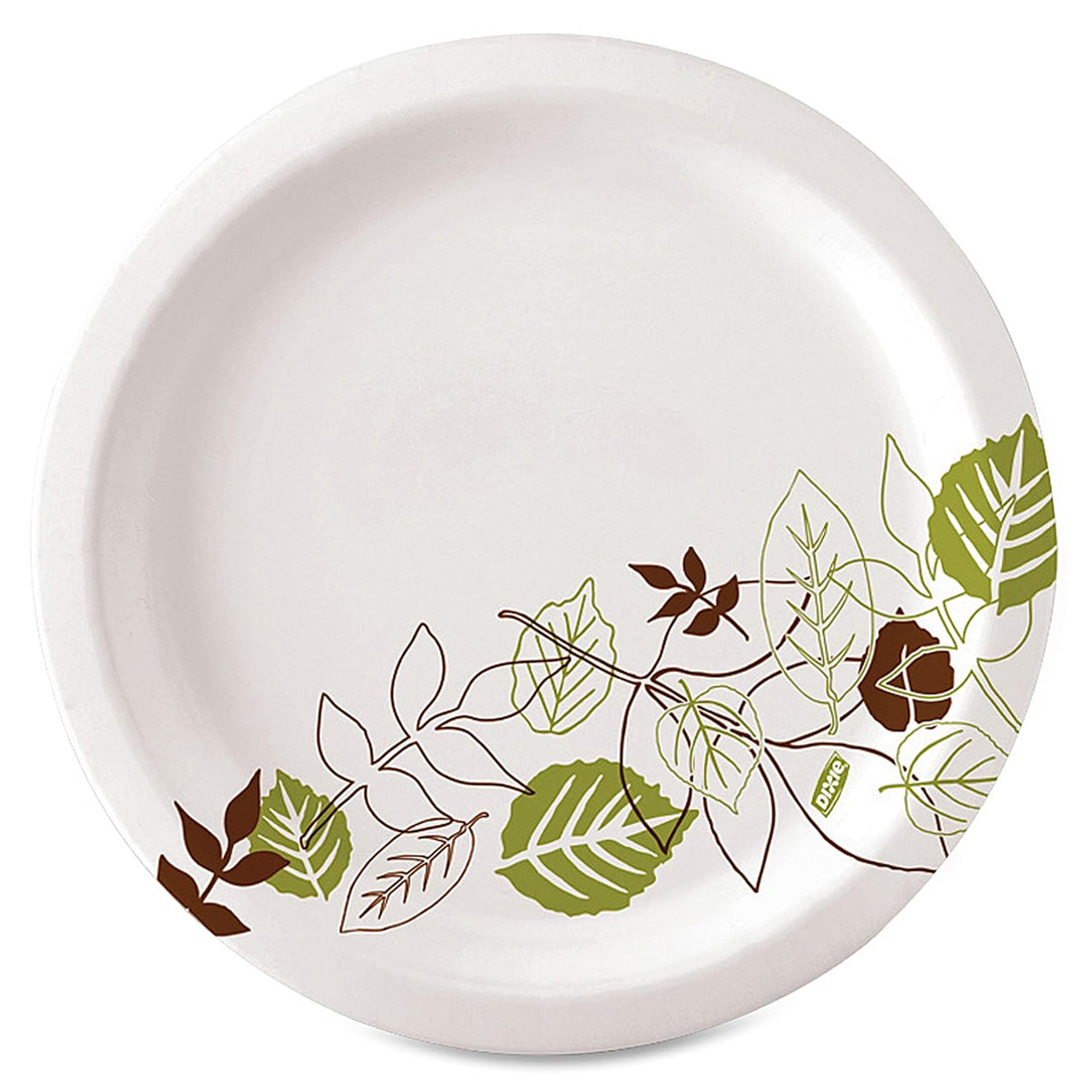 Dixie Ultra Heavy-Weight 10 Inch Paper Plates, 500 Count Bulk Pack (125 Plates Per Pack, 4 Packs Per Case) - Ideal For Home, Res