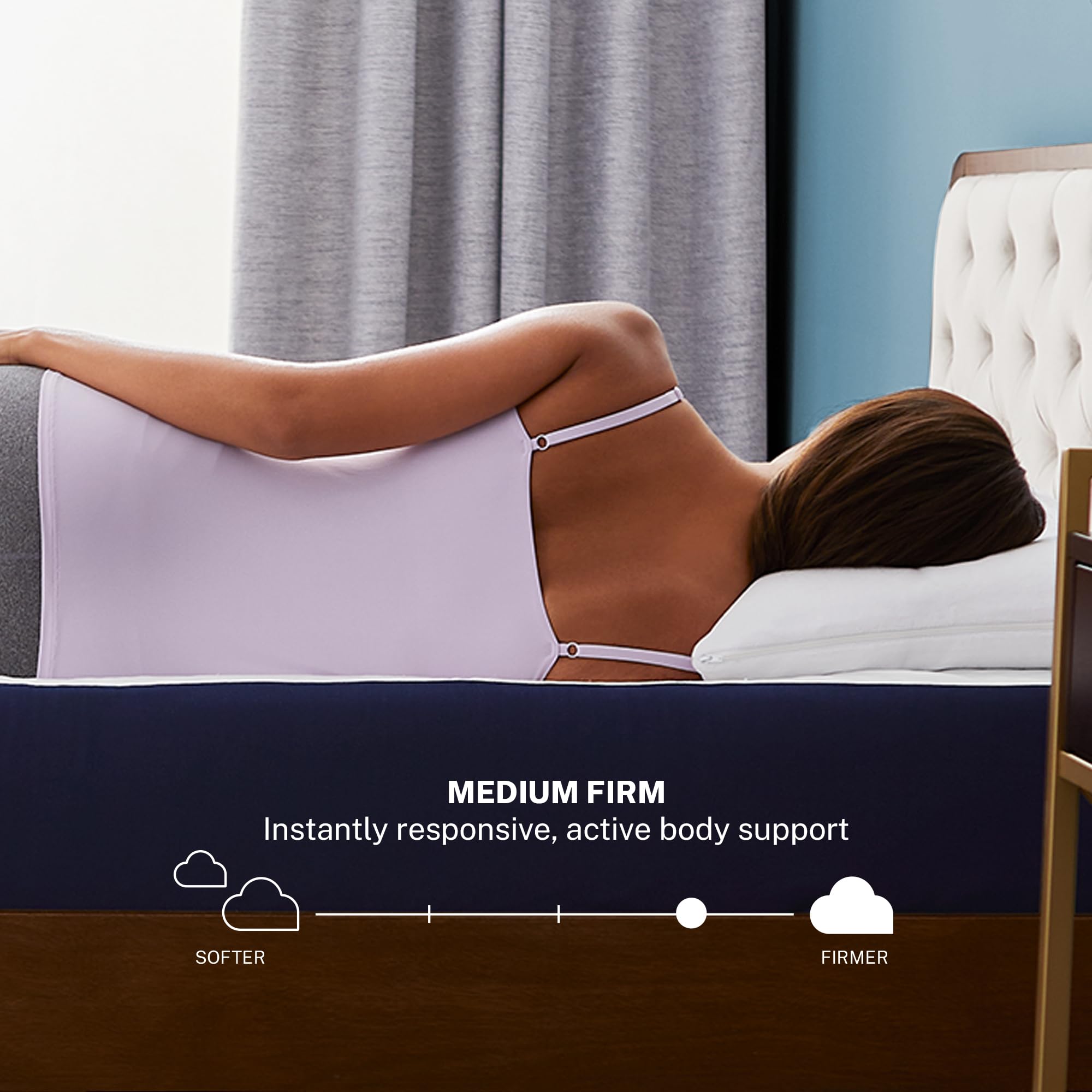 Sleep Innovations Marley Hybrid 10 Inch Cooling Gel Memory Foam And Innerspring Coil Mattress, Full Size, Bed In A Box, Medium F