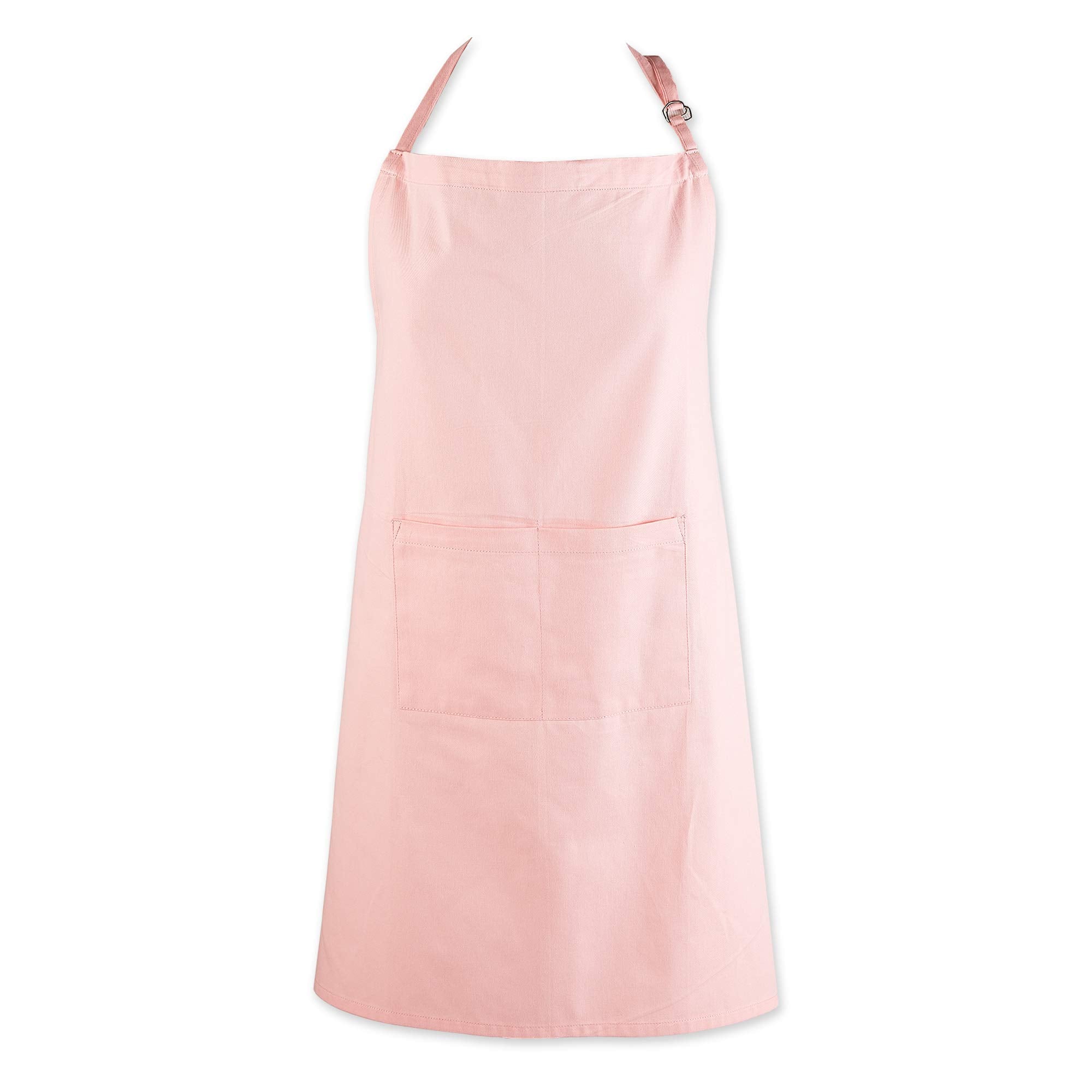 Dii Everyday Basic Kitchen Collection, Plus Size Apron, Pink Sorbet