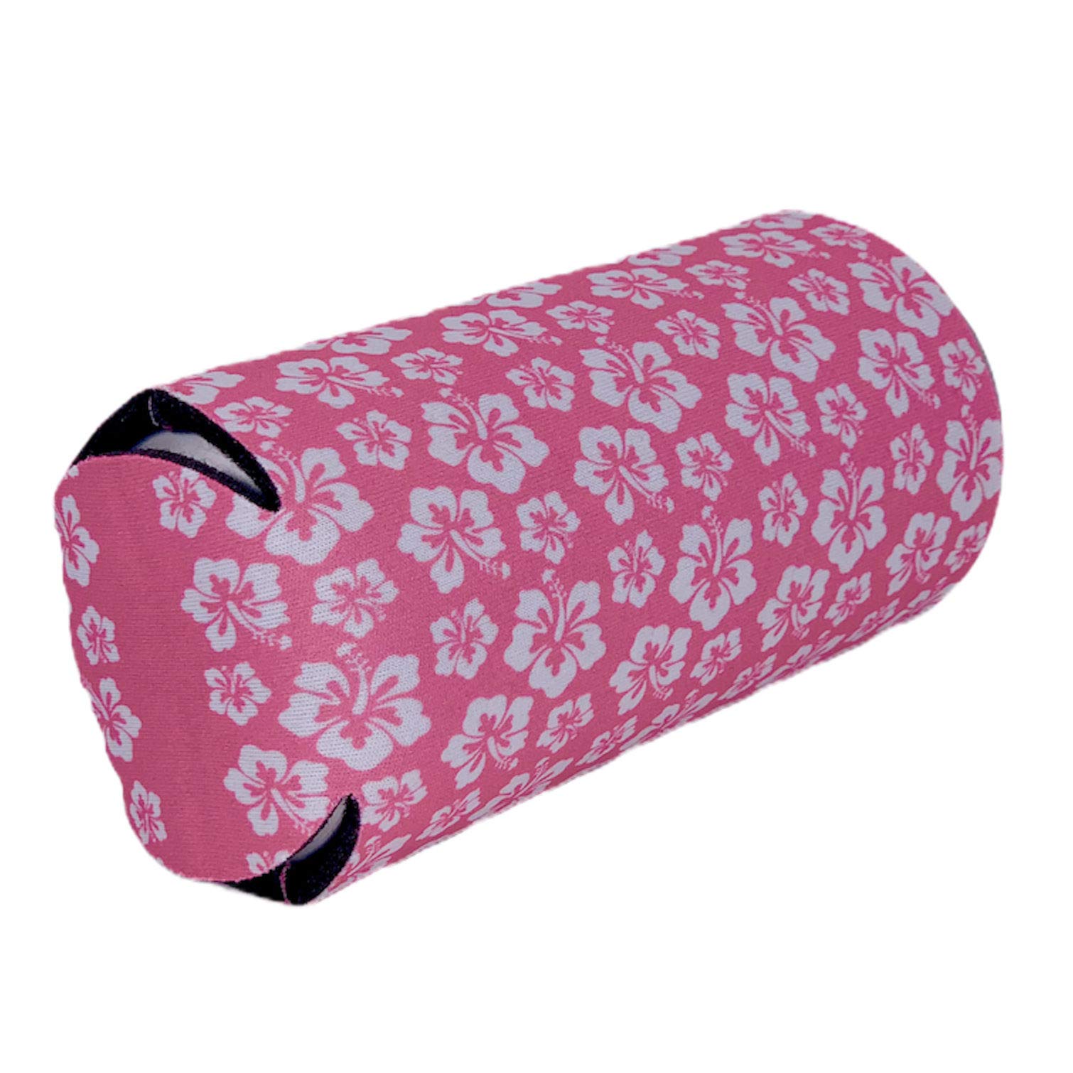 Hibiscus Pattern 16 Oz. Can Coolie (2 Pack)