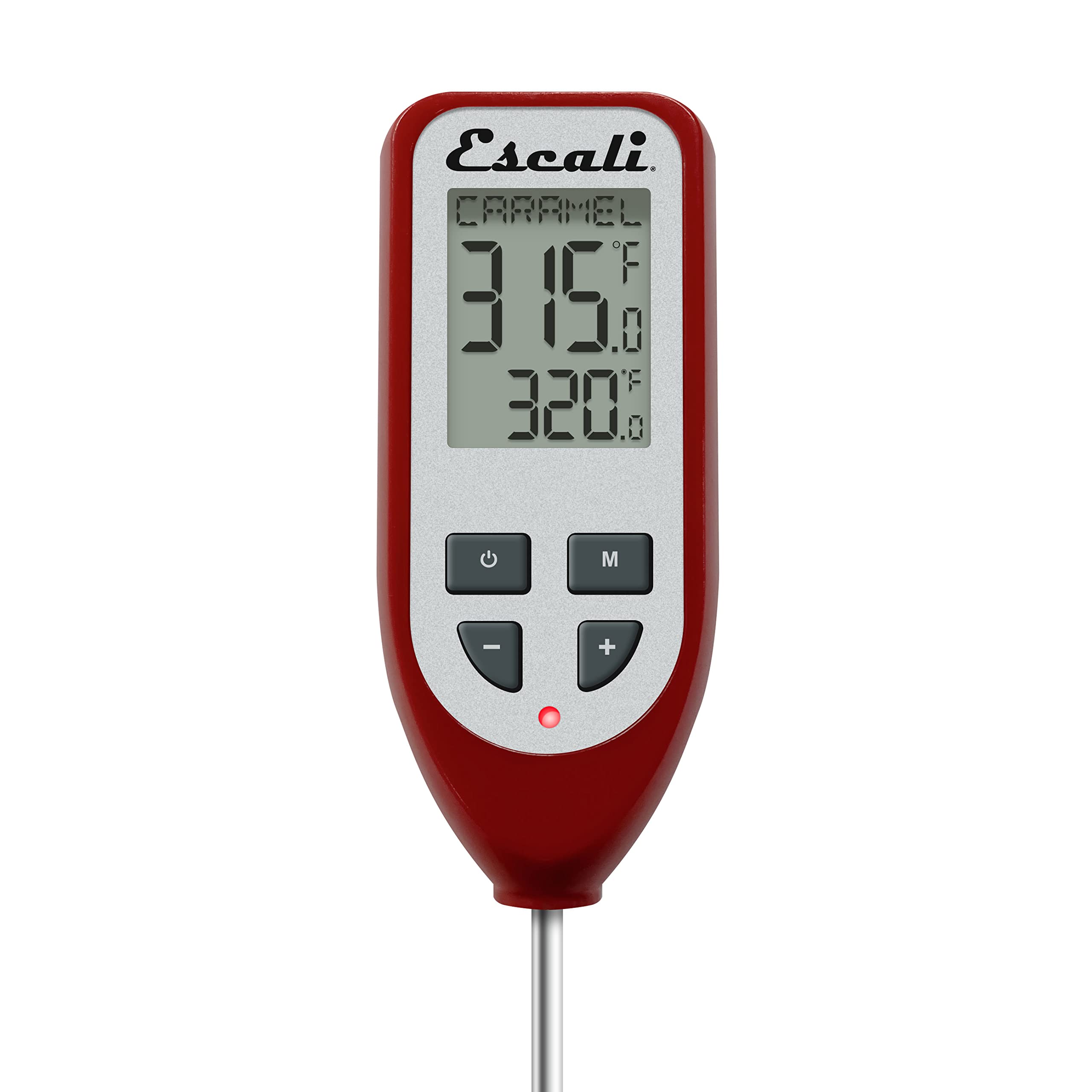 Escali Dhc1 Digital Deep Fry Thermometer And Candy Thermometer With Pot Clip And Oil Temperature Gauge For Frying