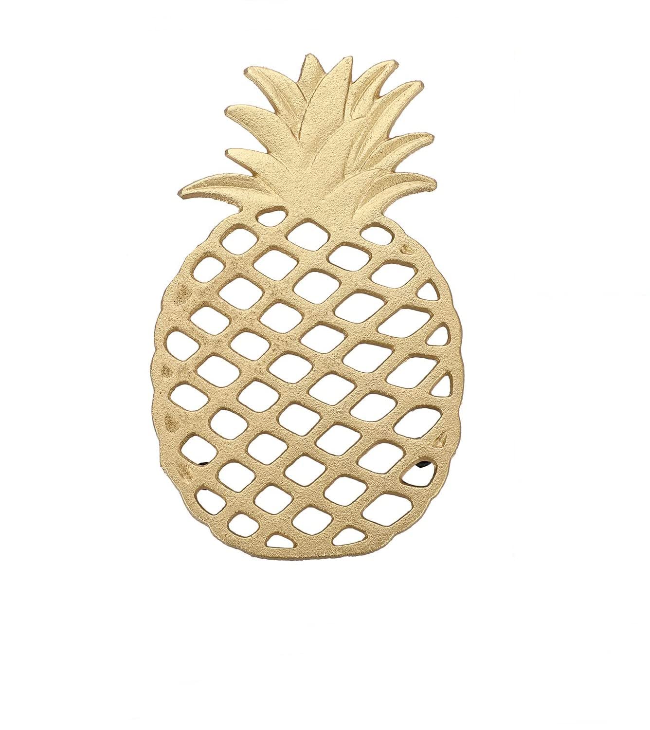 Mechwares Cast Iron Trivet - Decorative Metal Trivets For Kitchen Dining, Hot Dishes, Hot Pot Holder - Heat Resistant Teapot Tri