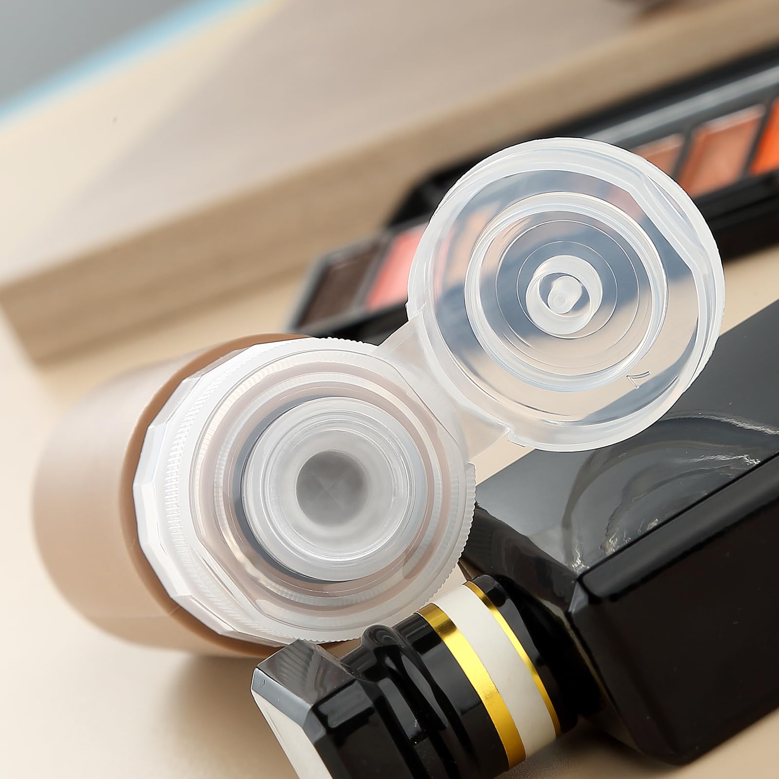 Gemice Travel Bottles For Toiletries, Tsa Approved Travel 3Oz Size Containers With Clear Bag, Bpa Free Leak Proof Travel Tubs Re