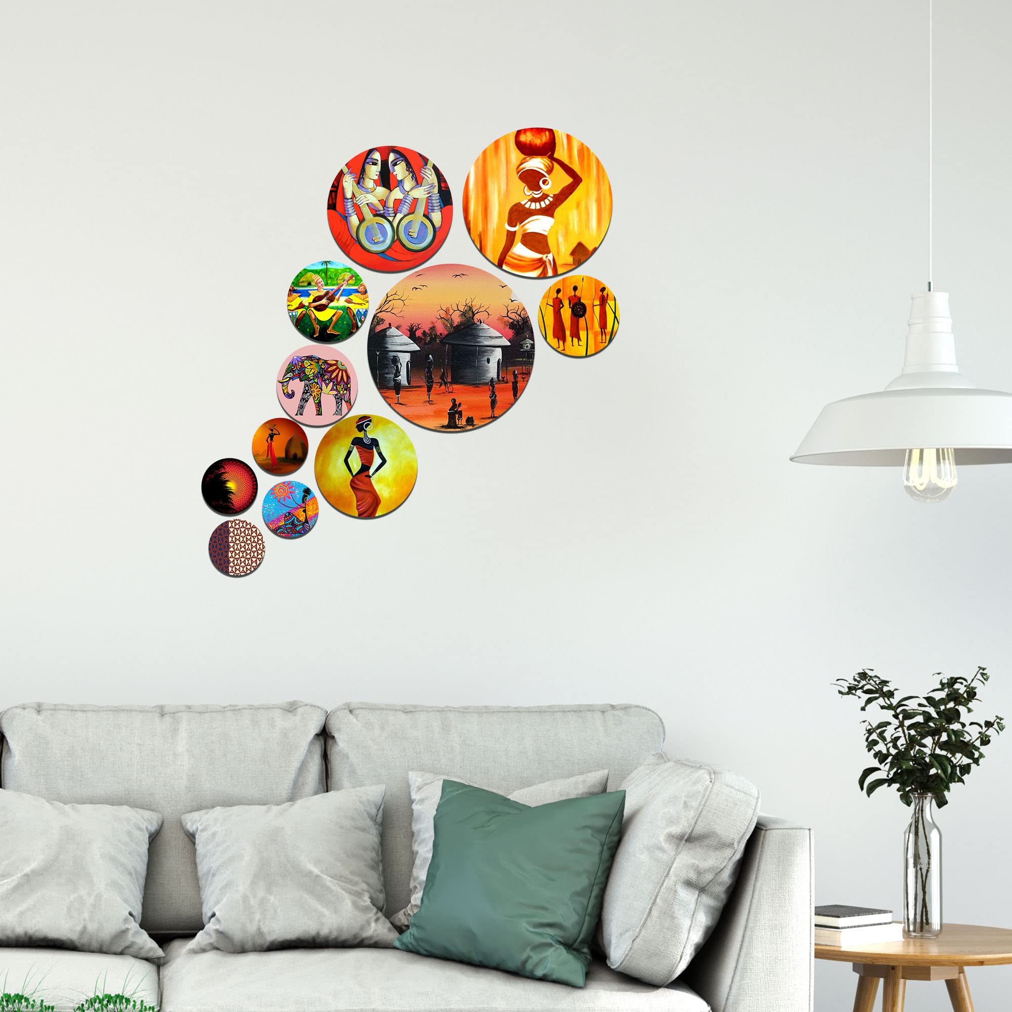 Artvibes Designer Mdf Wooden Wall Hanging Ornaments Decoration Item For Home | Office | Gift | Wall Art | Living Room | Bedroom