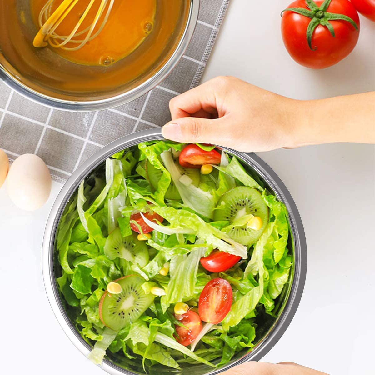 Truecraftware - 1 Heavy Duty Stainless Steel Mixing Bowl - 1 1/2 Quart