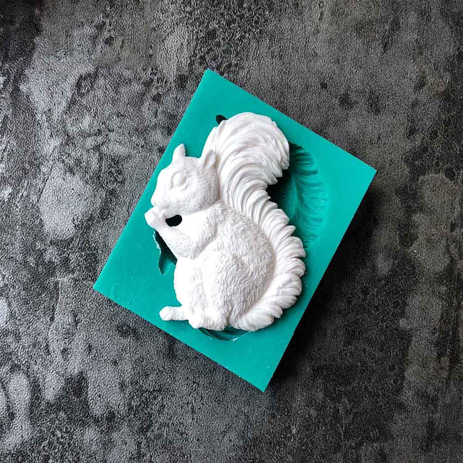 3D Animal Squirrel Silicone Mold For Diy Fondant Candy Making Chocolate Molds Lollipop Desserts Ice Cube Gum Clay Soap Biscuit P