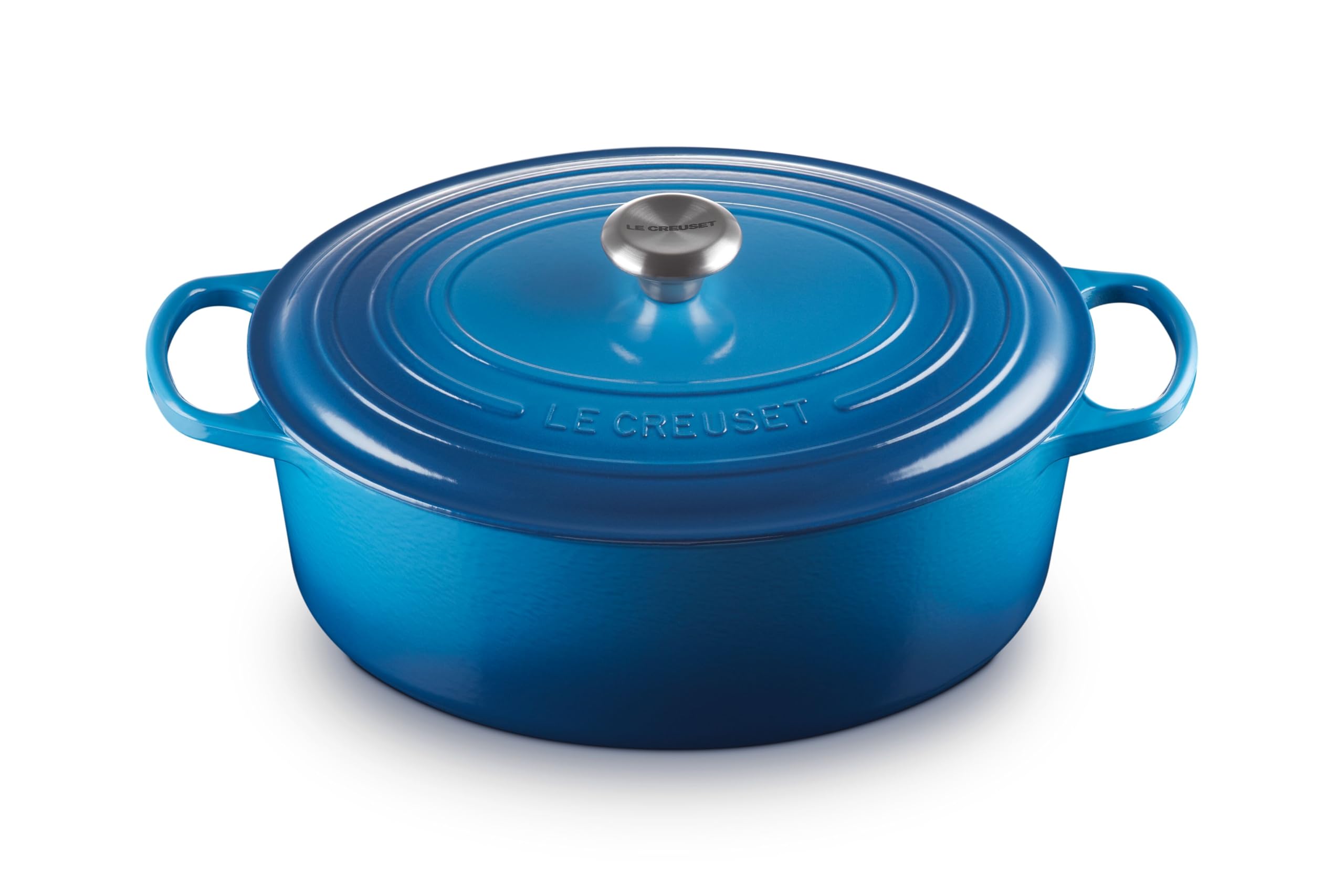 Le Creuset Enameled Cast Iron Signature Oval Dutch Oven, 8 Qt., Marseille