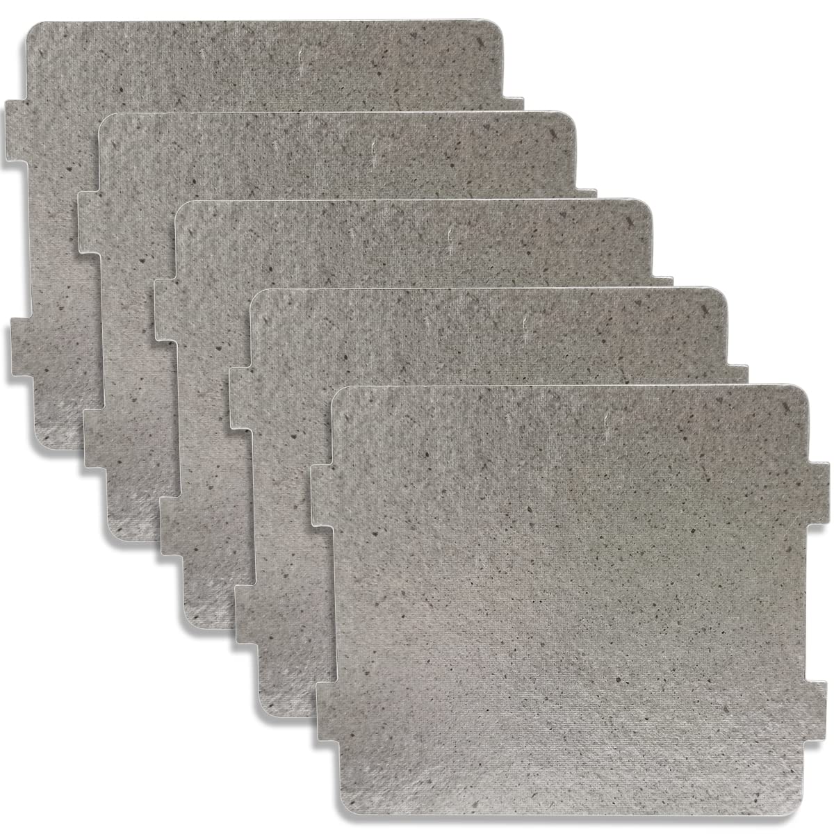5 Pcs Microwave Oven Parts Waveguide Cover Universal Mica Sheet Microwave Oven Repairing Part For Kitchen Home Office Restaurant