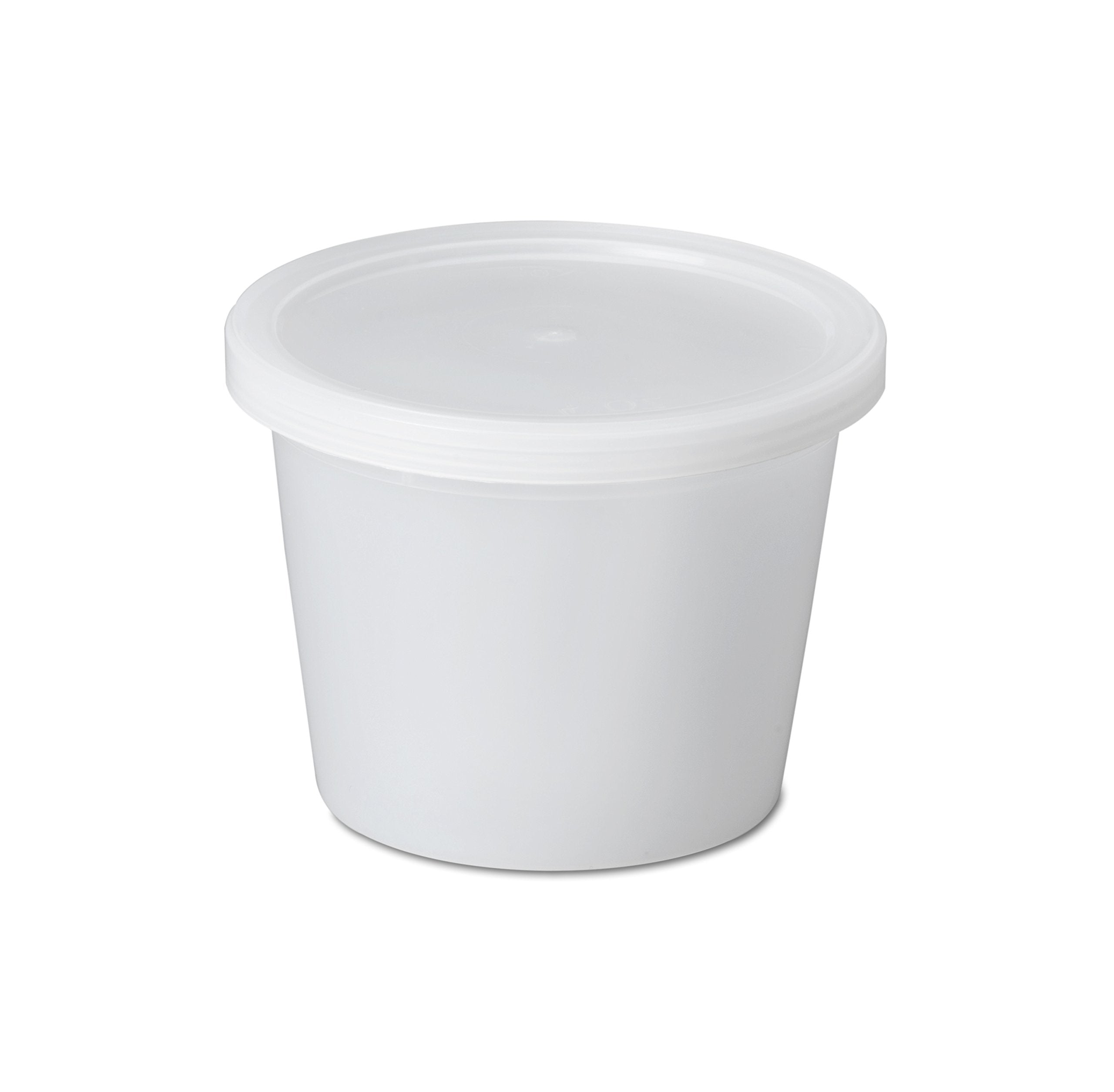 Bariatric Food Portioning Containers With Easy Secure Lids By Oakridge Products (4 Ounce) (50 Pack)
