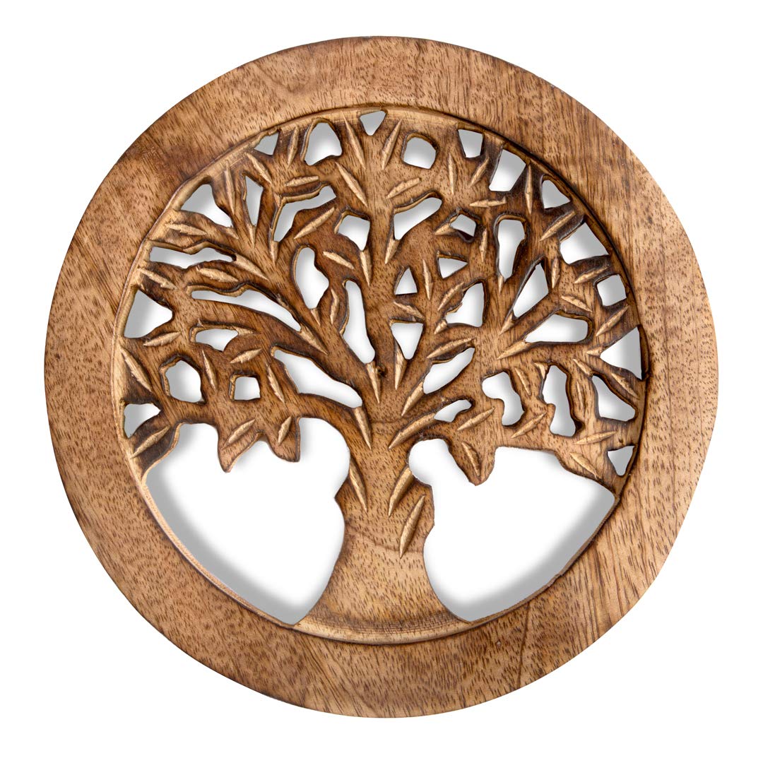 Handmade Wooden Trivet For Hot Dishes Plates & Pots Holder Hot Pad For Kitchen & Dining Table Decor Cookware Heat Resistant Rust