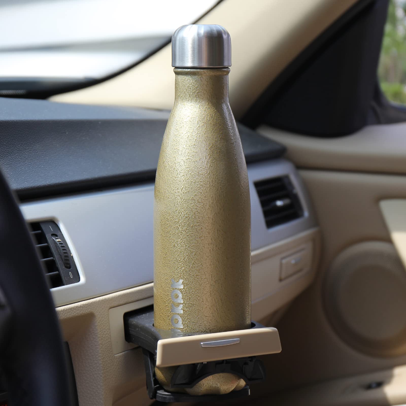 Bjpkpk Insulated Water Bottles 17Oz, Leak Proof Stainless Steel Water Bottle Keeps Cold For 24H And Hot For 12H, Bpa Free Water