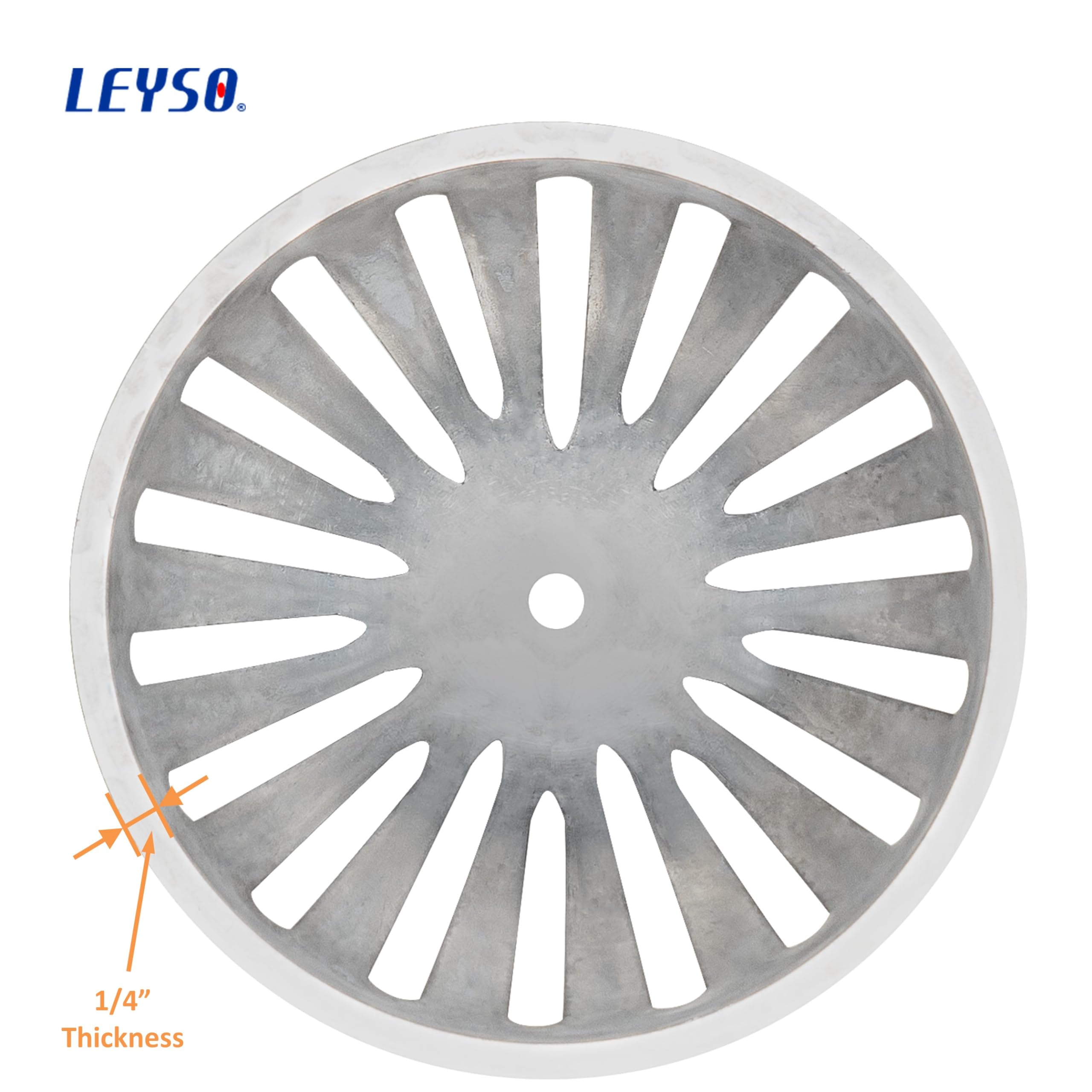 Leyso Fs-Ds Heavy Duty Aluminum Dome Sink Drain Strainer Floor Drain Cover For Kitchen, Restaurant, Bar, Buffet Or Food Service.