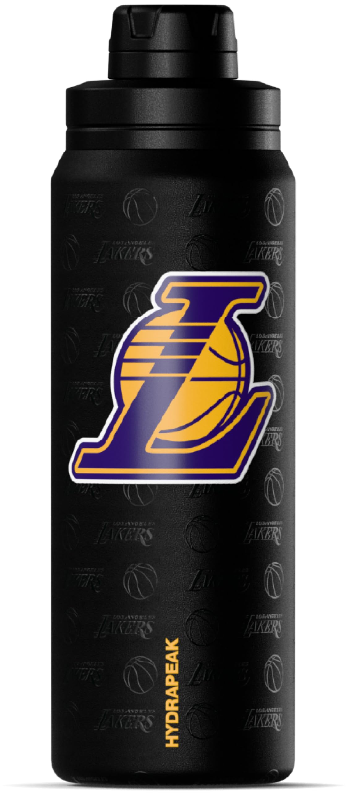 Hydrapeak x NBA Officially Licensed Los Angeles Lakers 26 oz Active Water Bottle with Chug Lid and Handle Reusable Stainless Ste