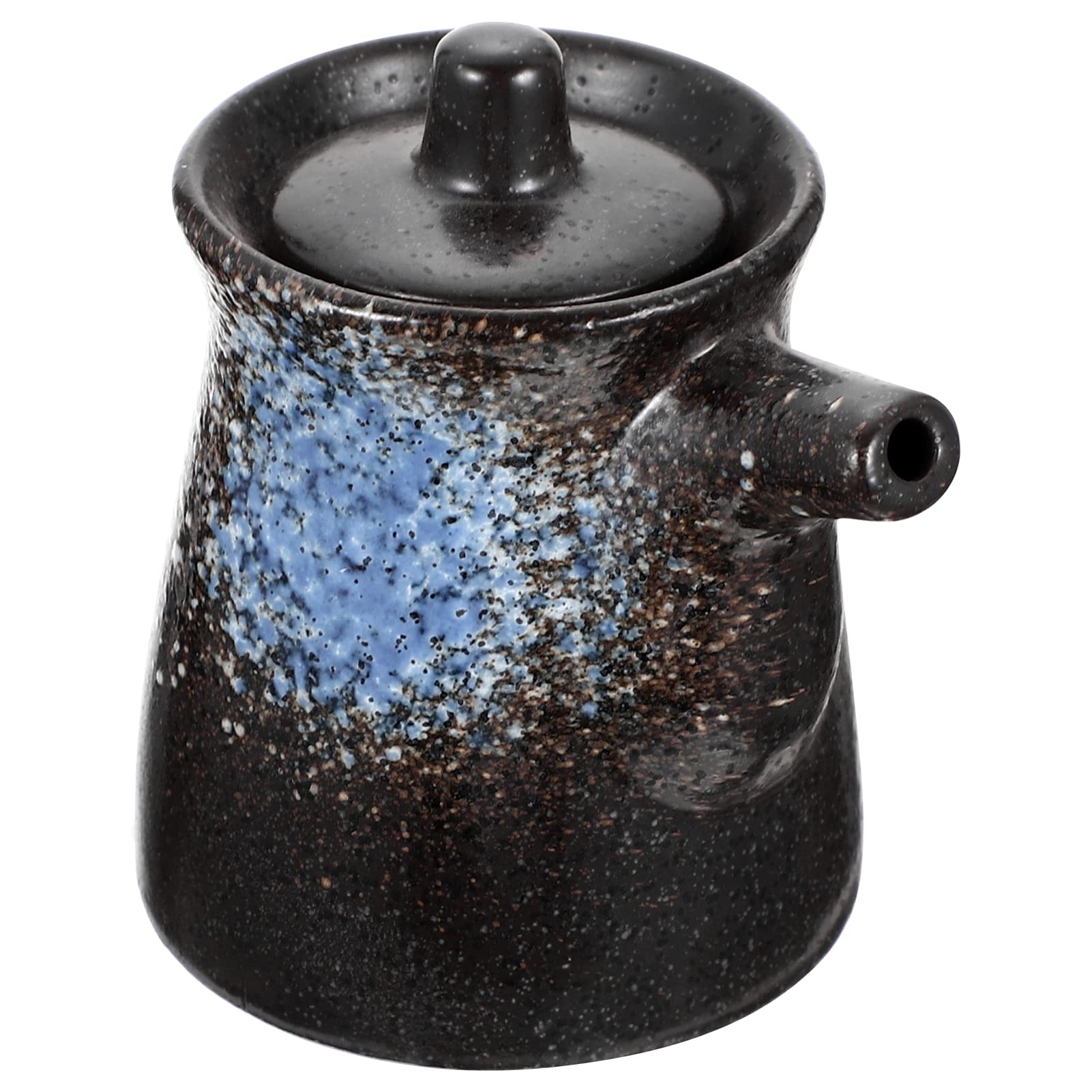 Hemoton Ponzu Ceramic Seasoning Bottle Pottery Japanese Ceramic Soy Sauce Vinegar Grease Pot Cooking Olive Oil Dispenser Sushi S