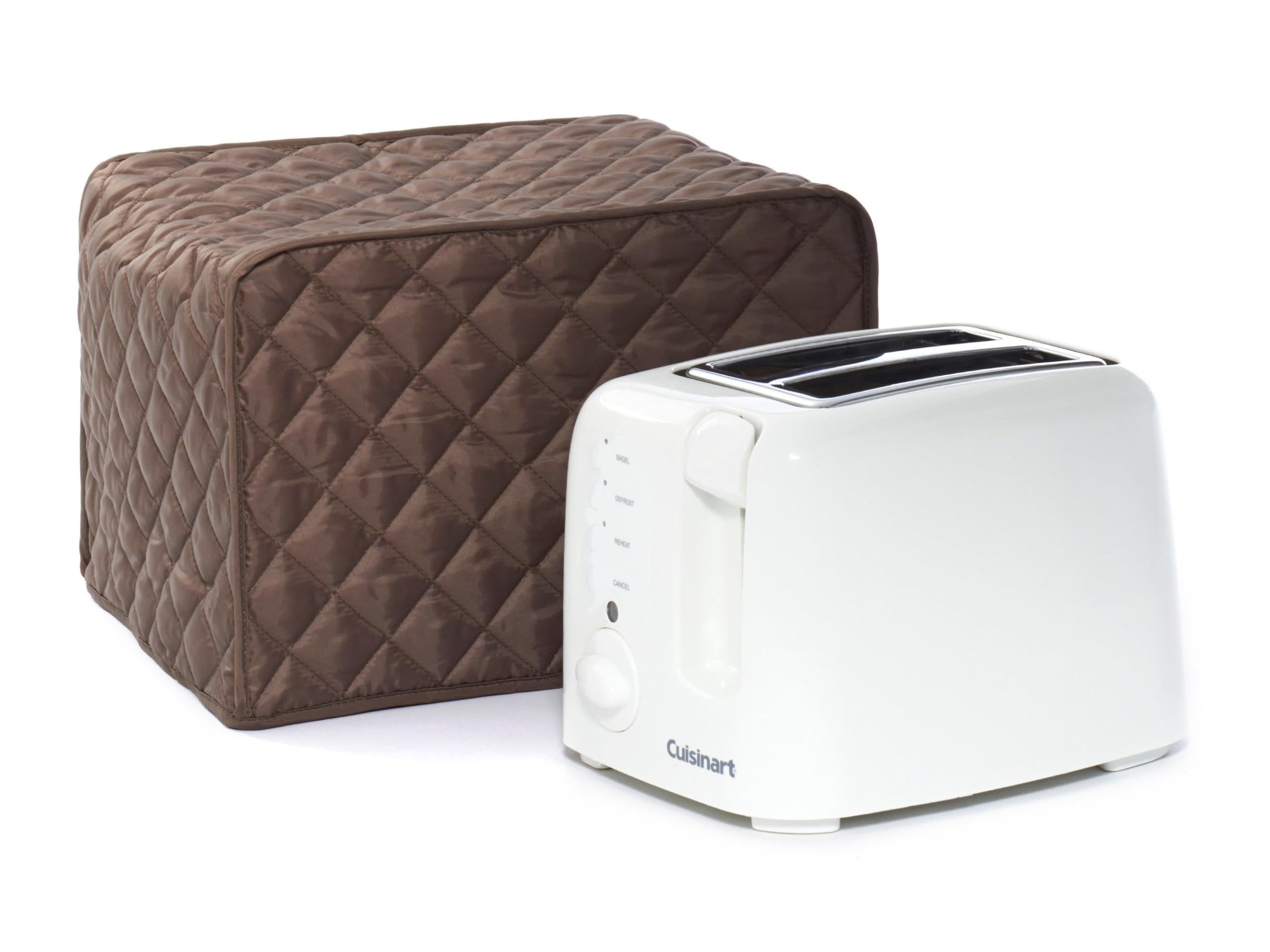 Covermates Keepsakes - Toaster Cover - Dust Protection - Stain Resistant - Washable - Appliance Cover, Bronze