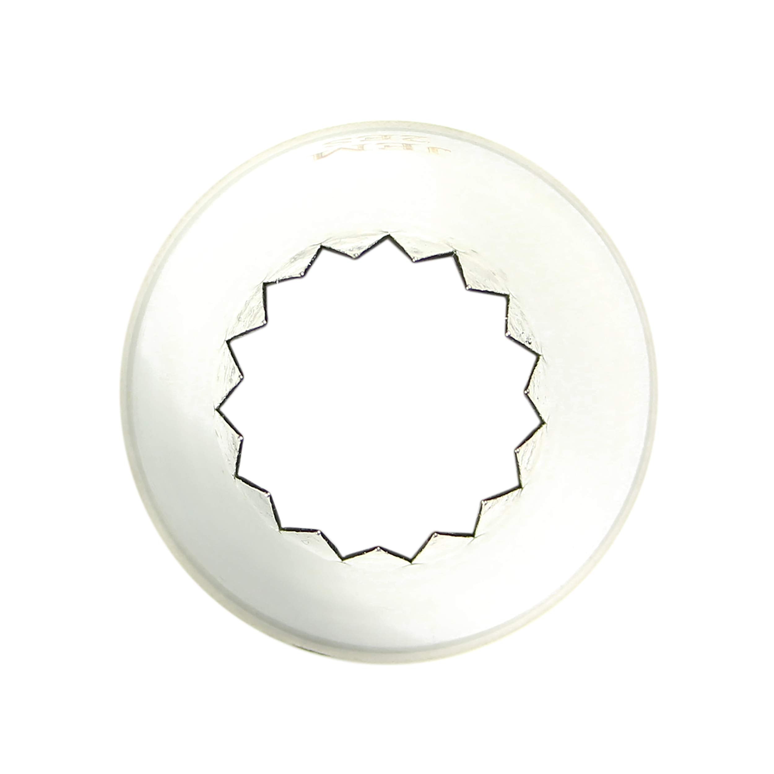 Jem Enterprises Medium Fine Star Savoy Piping Nozzle Decorating Tip #2Es