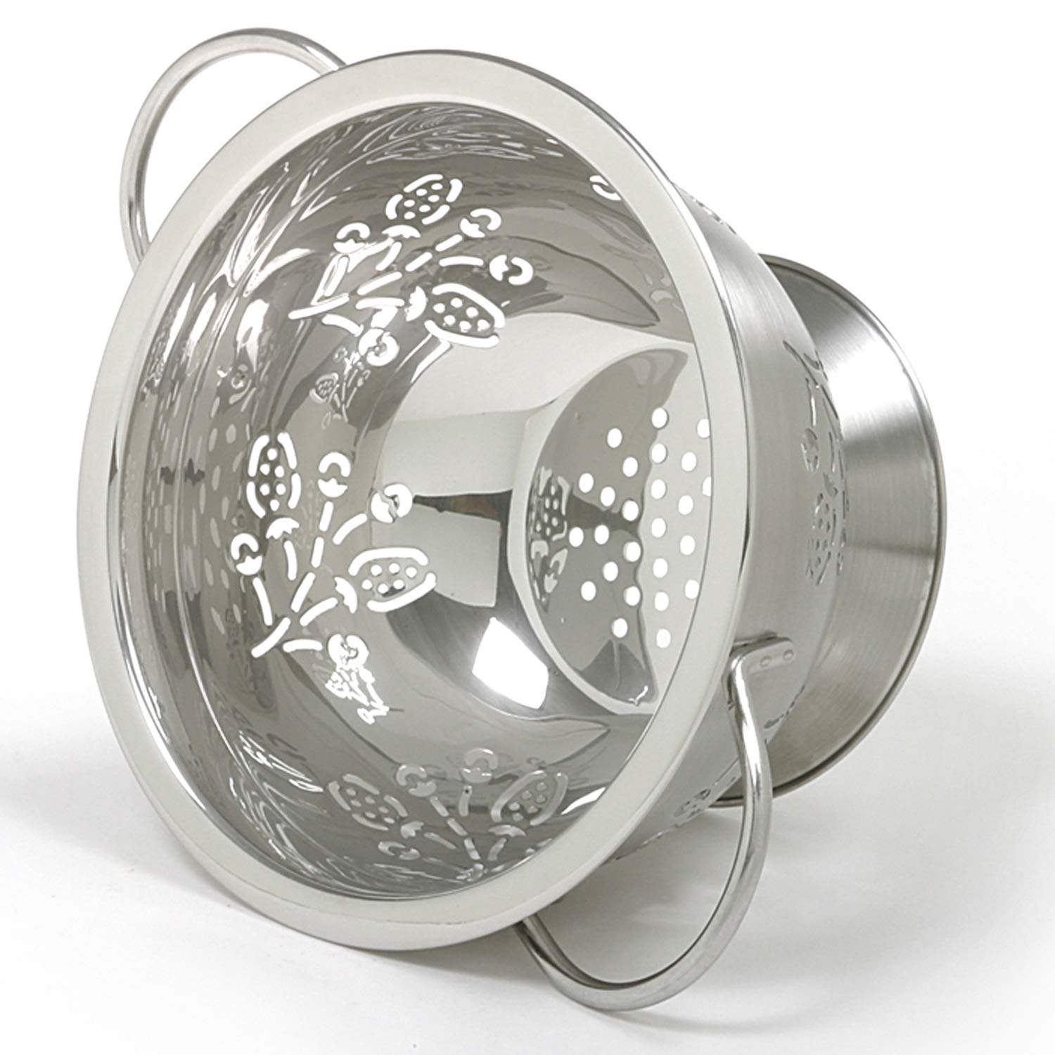 Norpro Stainless Steel 1.5 Quart Berry Colander,Silver, 6.25 Inches/16Cm
