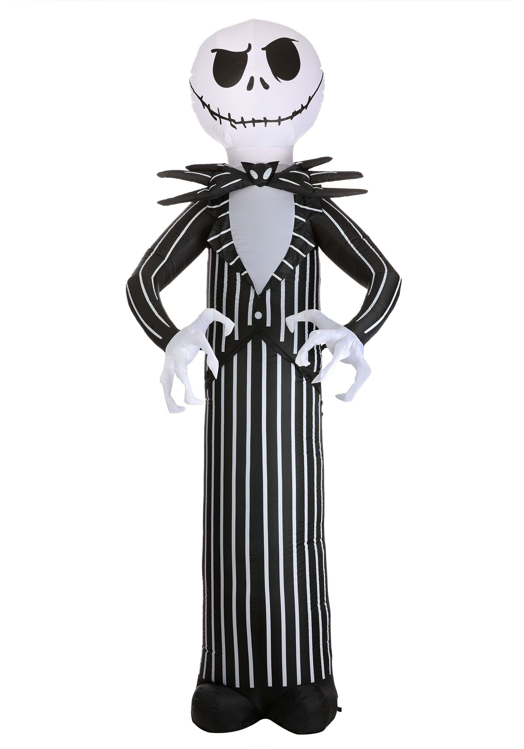 Gemmy Industries Nightmare Before Christmas Jack Skellington 10ft Inflatable Halloween Decoration Standard