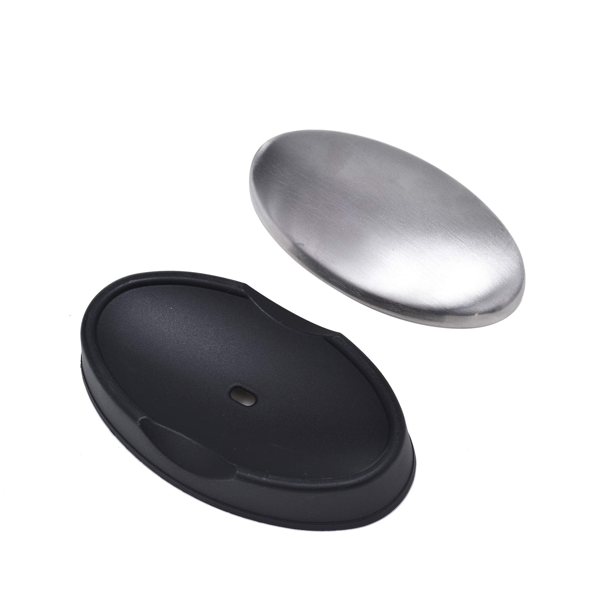 Domg 2 Pack Stainless Steel Soap Bar Magic Soap Odor Remover, Eliminating Smells Like Onion Fish Garlic