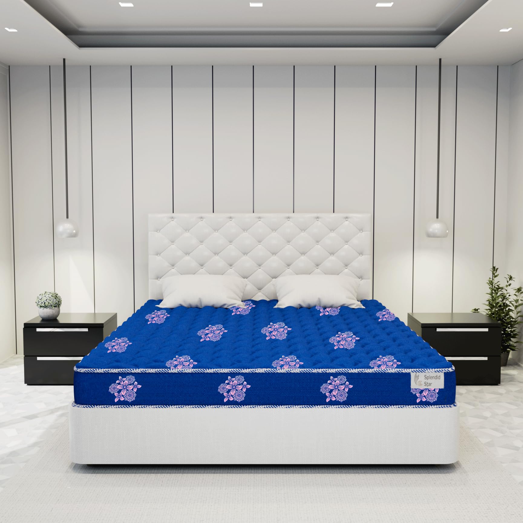 Splendid StarOrganicNatural Coir 4 inch Single Size Mattress(72x30x4)