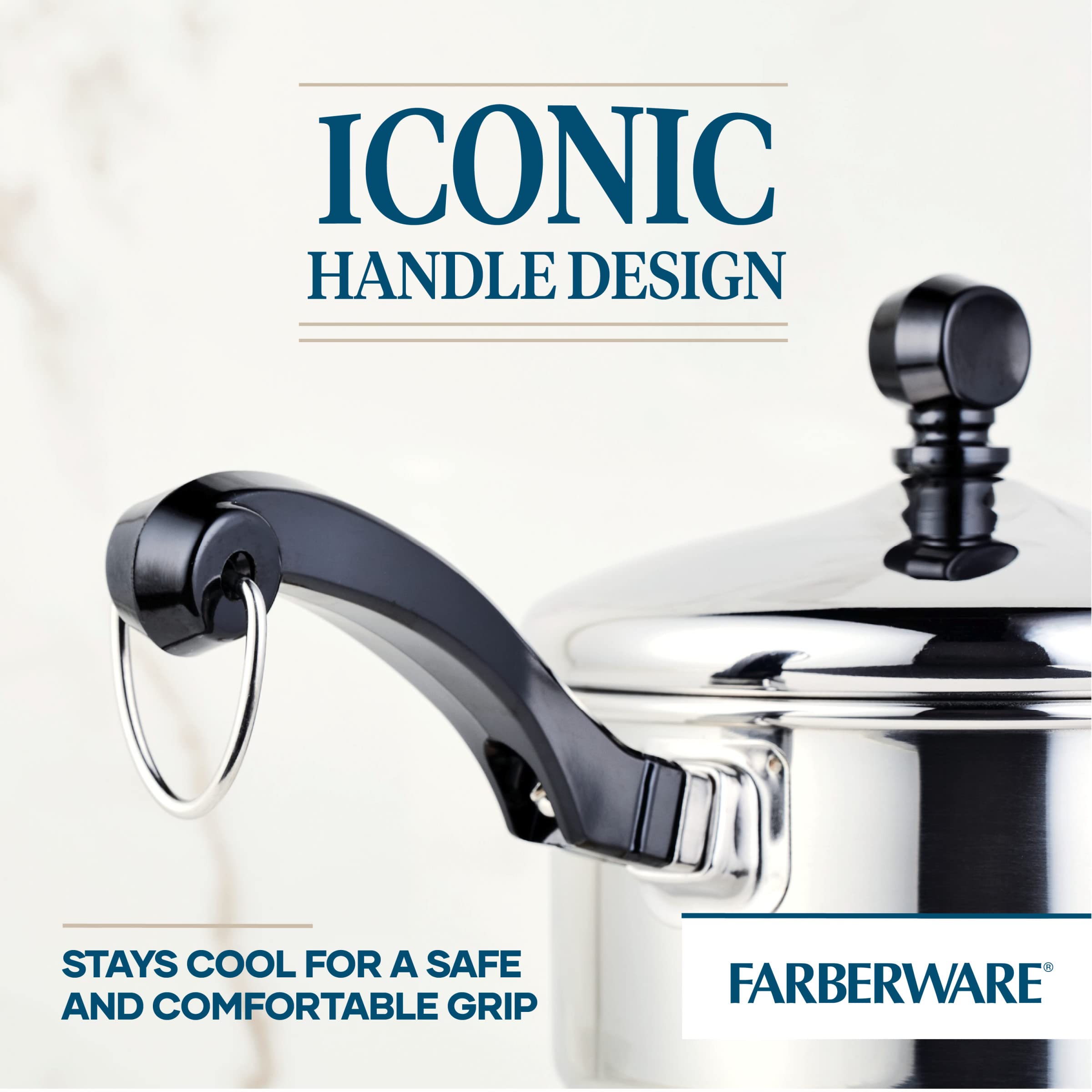 Farberware Classic Stainless Steel Sauce Pan/Saucepan With Lid, 1 Quart, Silver,50000,11.2''D X 6.3''W X 4.4''H