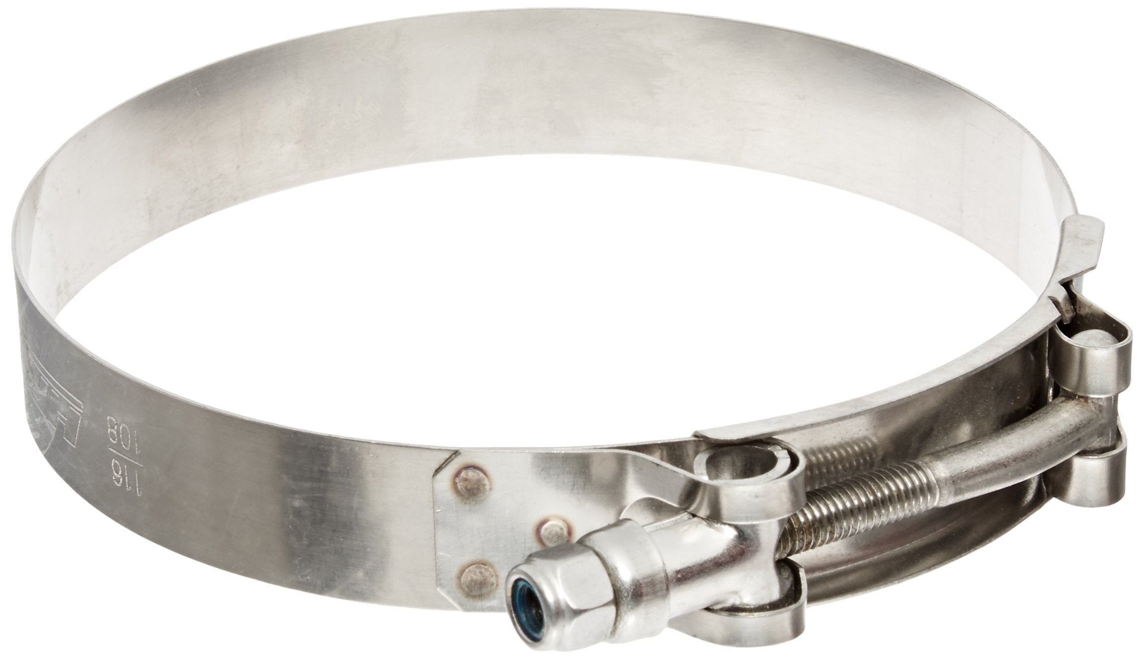 Hps Performance Stainless Steel T-Bolt Hose Clamp Size # 108, Fit 4'' Id Hose Sstc-108-116 Polish 4.25''-4.57'' (108Mm-116Mm)