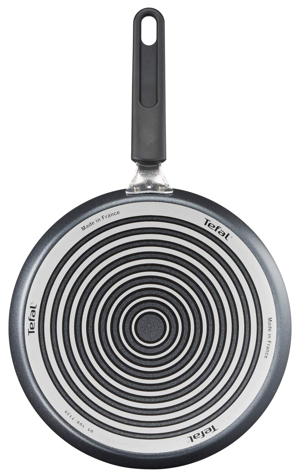 Tefal Elegance Aluminium Crepe Pan  Aluminium  Black  43 x 25 8 x 5 5 cm
