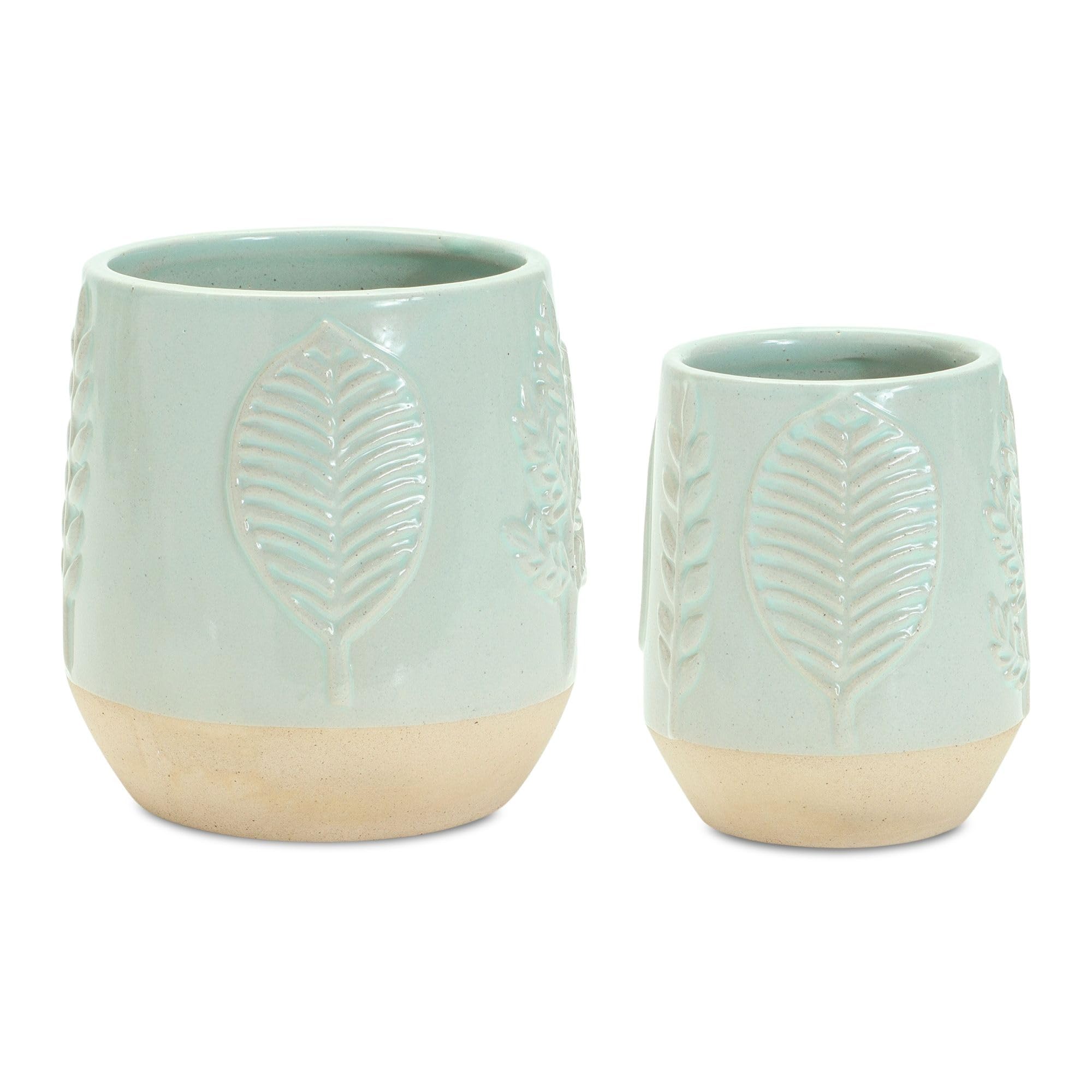 Porecelain Pot (Set Of 2)