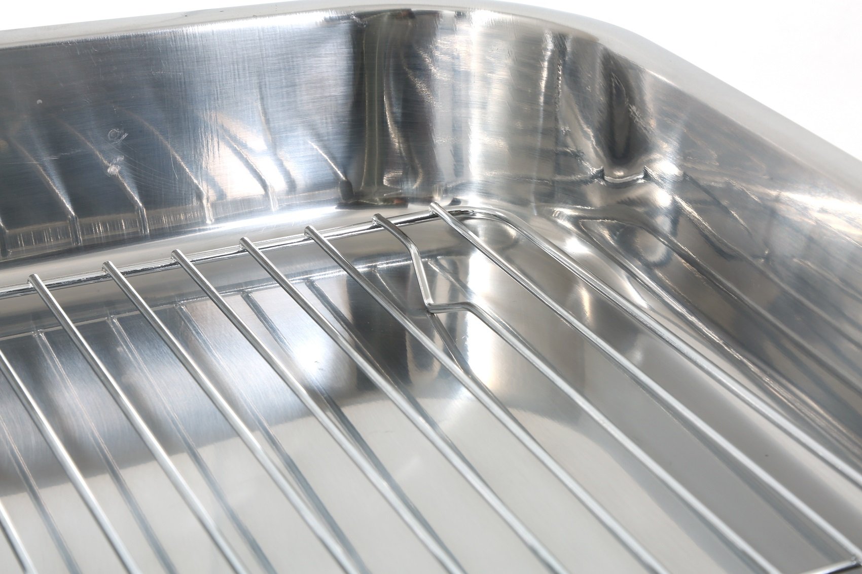EXCELSTEEL Roasting Pan 16.5" Stainless Steel Model 594